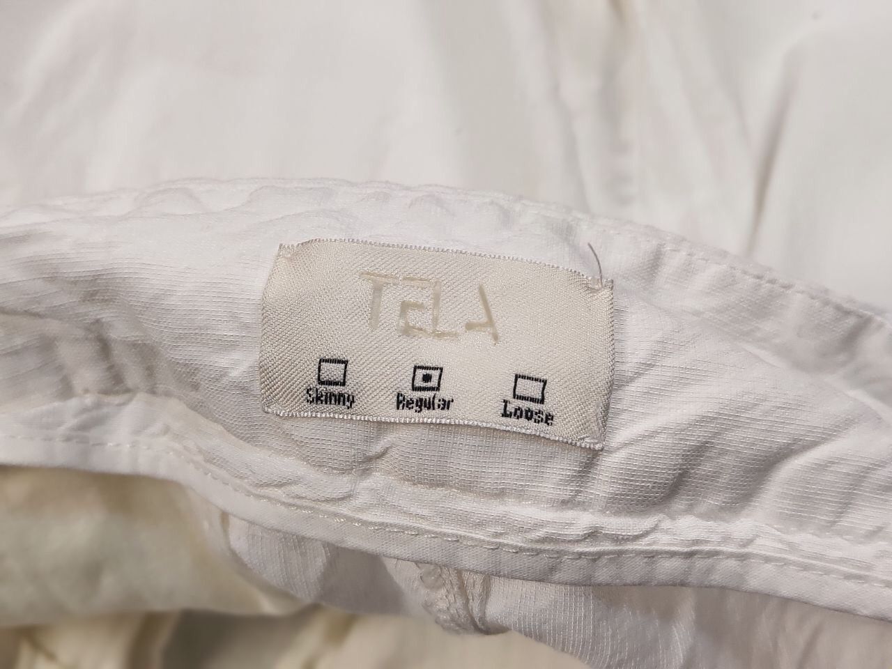 Other Tela Design Regular White Linen blend Solid Trouser Pants Size 30" / US 8 / IT 44 - 13 Thumbnail