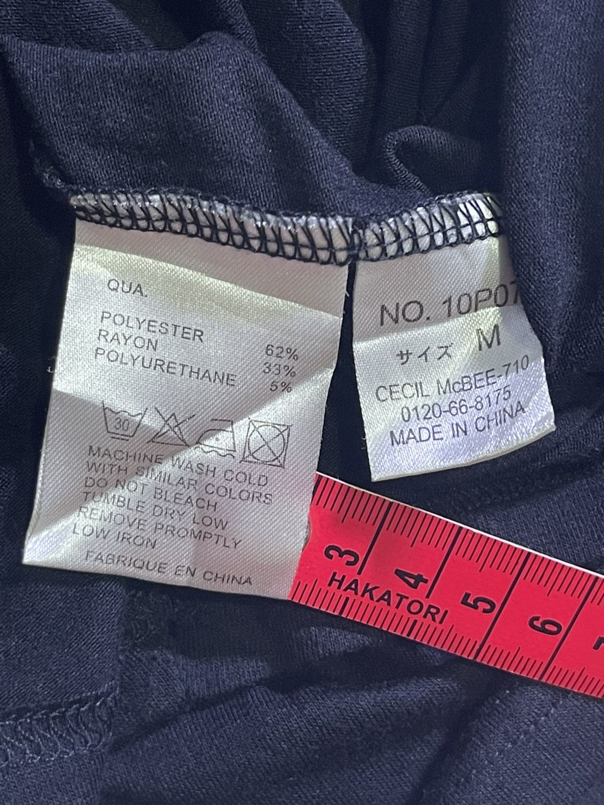 Japanese Brand Y2K CECIL McBEE long sleeve tshirt women'n Size S / US 4 / IT 40 - 7 Thumbnail