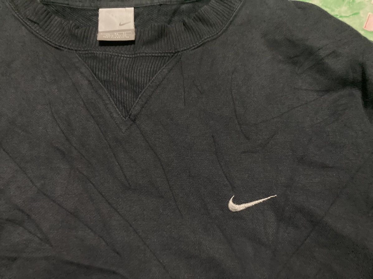 Designer × Nike Vintage Sweater Knit Nike Mini Swooh 00s Size US XL / EU 56 / 4 - 2 Thumbnail