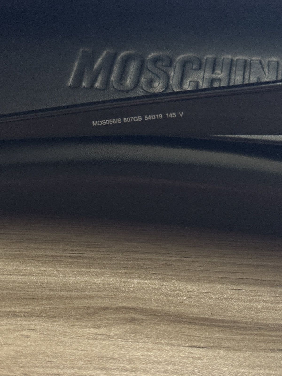 Moschino MOSCHINO Black Sunglasses - Brand New Size ONE SIZE - 5 Thumbnail