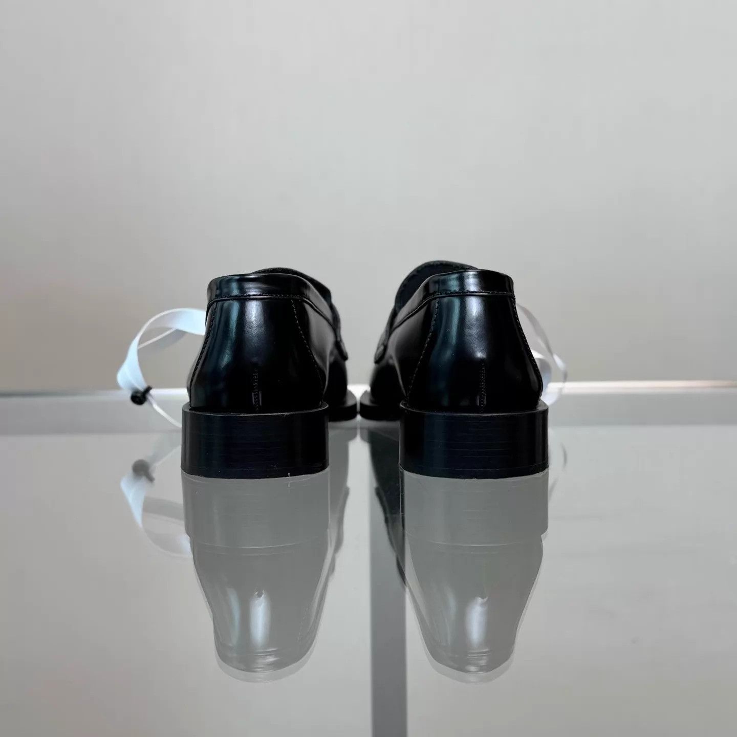 Prada Prada Triangle Logo Loafer EUR 39 Size US 8.5 / IT 38.5 - 4 Thumbnail