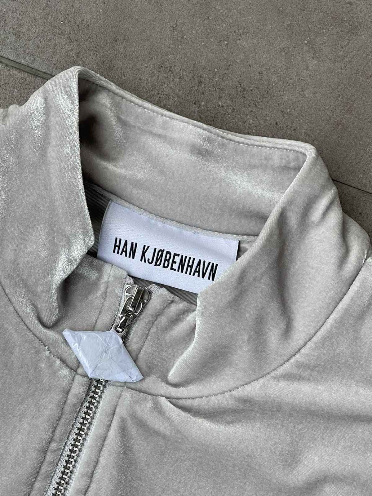 Han Kjobenhavn !DS! SS22 Han Kjobenhavn Half Zip Sharp Grey Long Sleeve Size US M / EU 48-50 / 2 - 17 Thumbnail