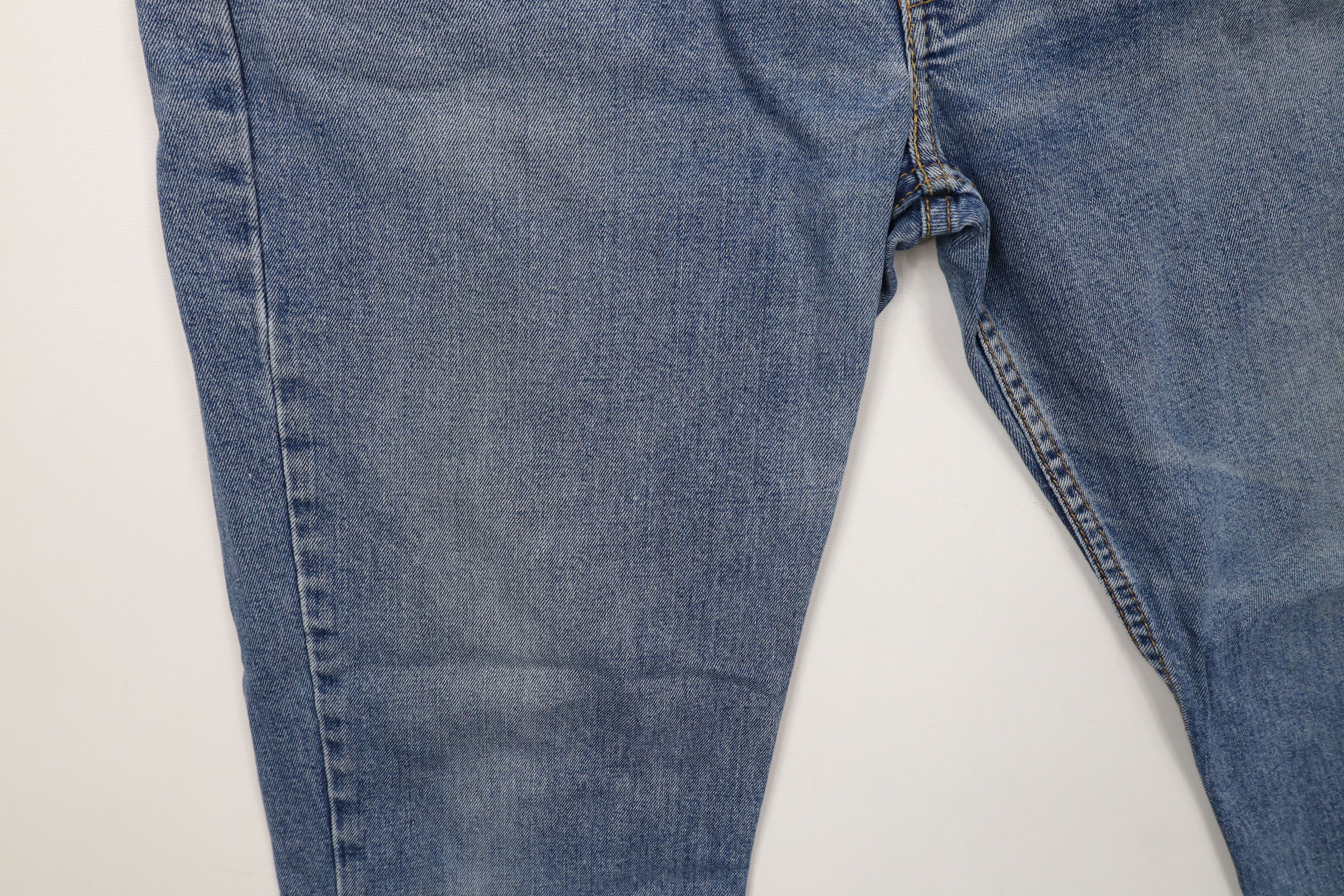 Levi's × Vintage Vintage Y2K Levis 514 Faded Straight Leg Denim Jeans Blue Size US 36 / EU 52 - 7 Thumbnail