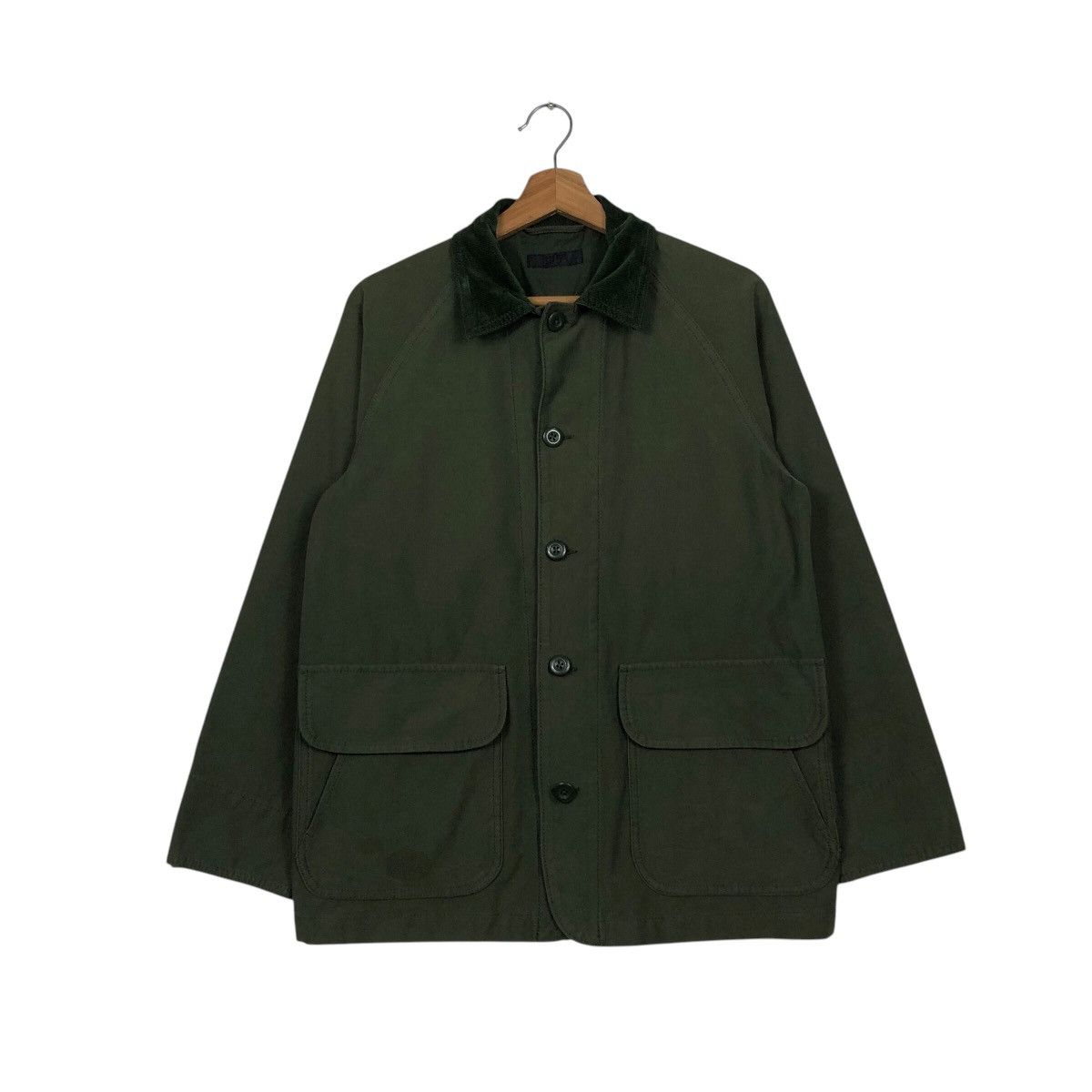 Japanese Brand 📌Vintage Chore Button Jacket Uniqlo Size US S / EU 44-46 / 1 - 2 Thumbnail