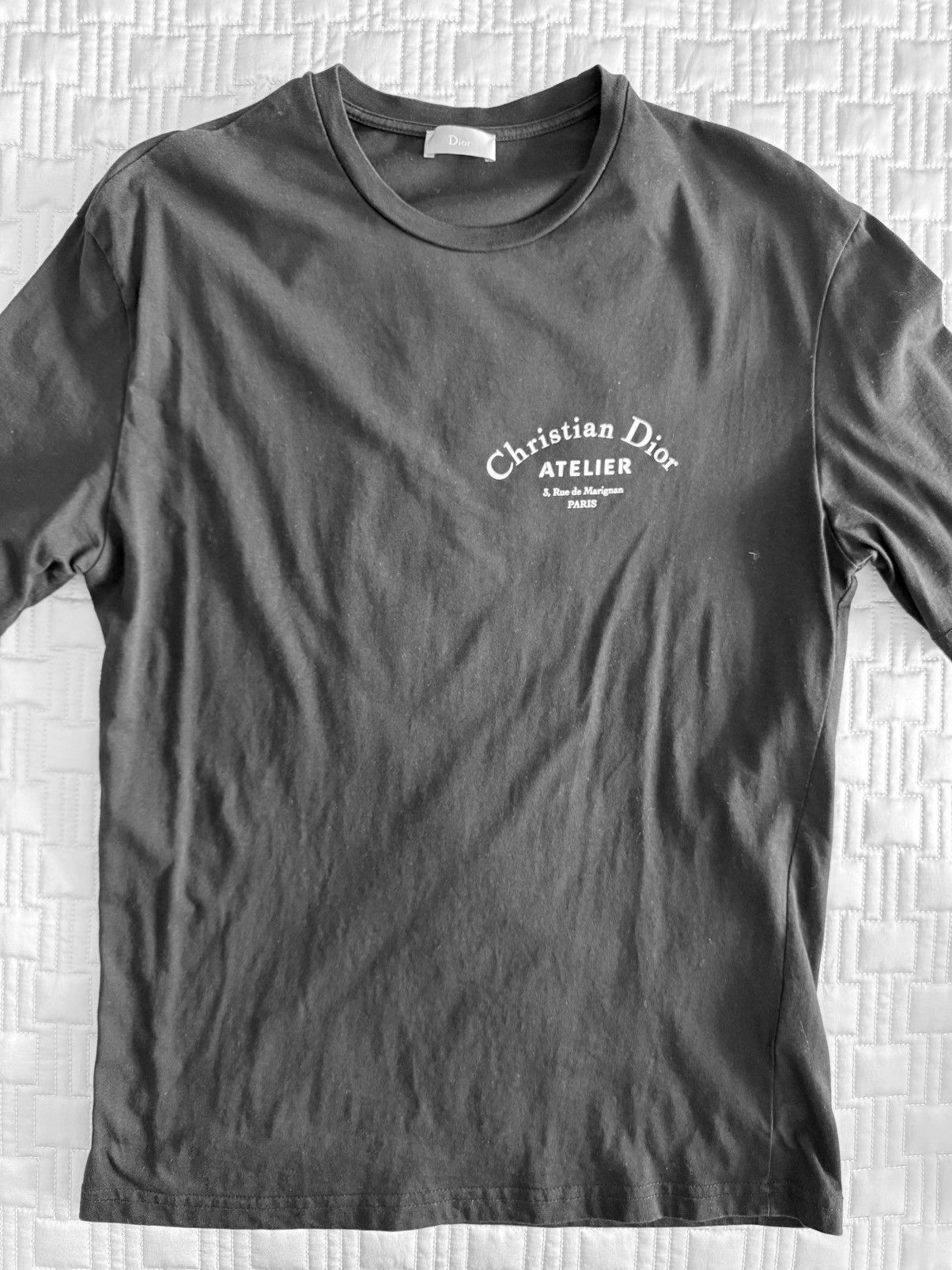 Dior Dior Homme Atelier logo tee black size S Size US S / EU 44-46 / 1 - 1 Thumbnail