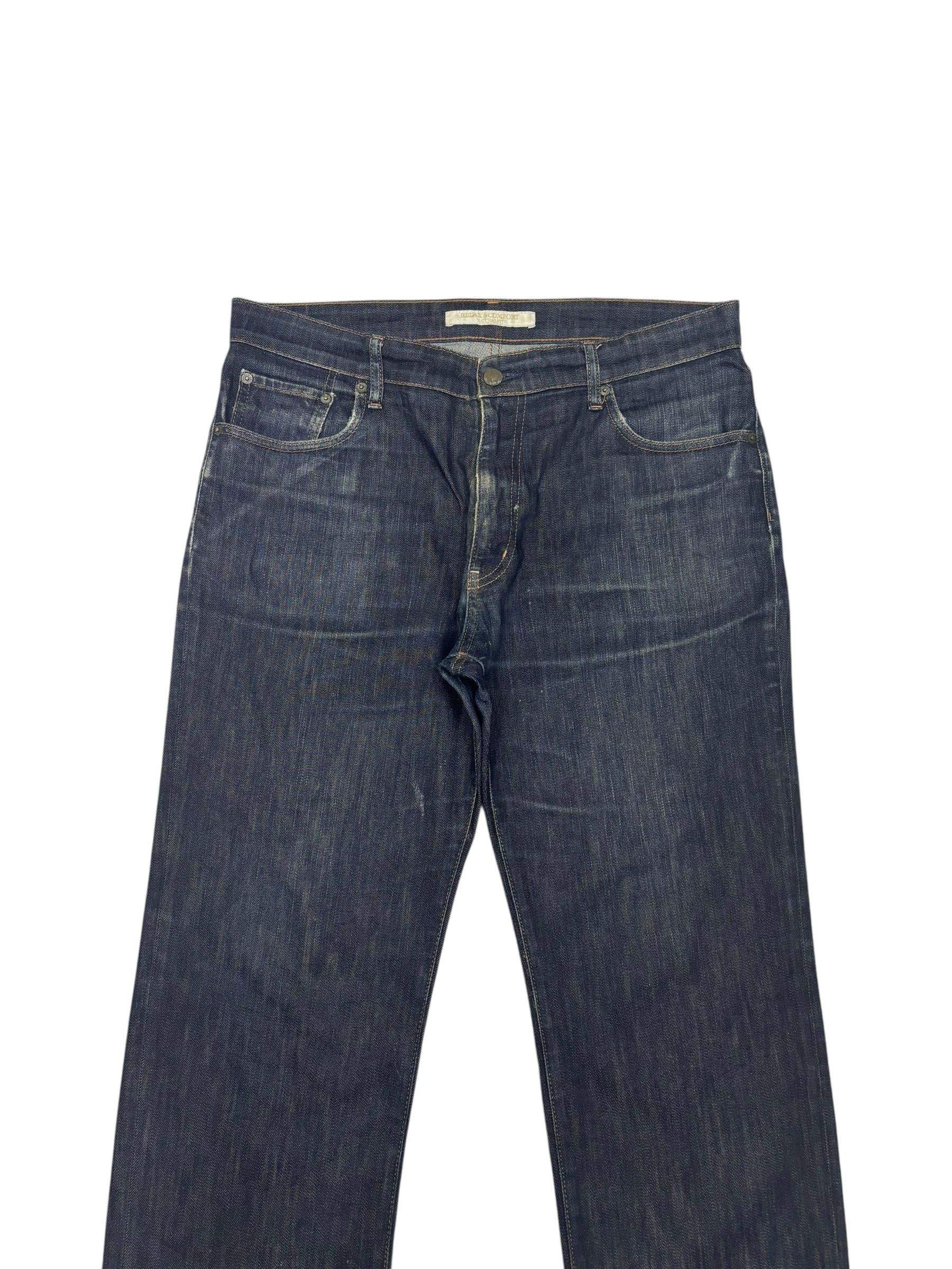 Undercover × Uniqlo Vintage Uniqlo Relax Comfort Loose Denim Jeans Size US 36 / EU 52 - 5 Thumbnail