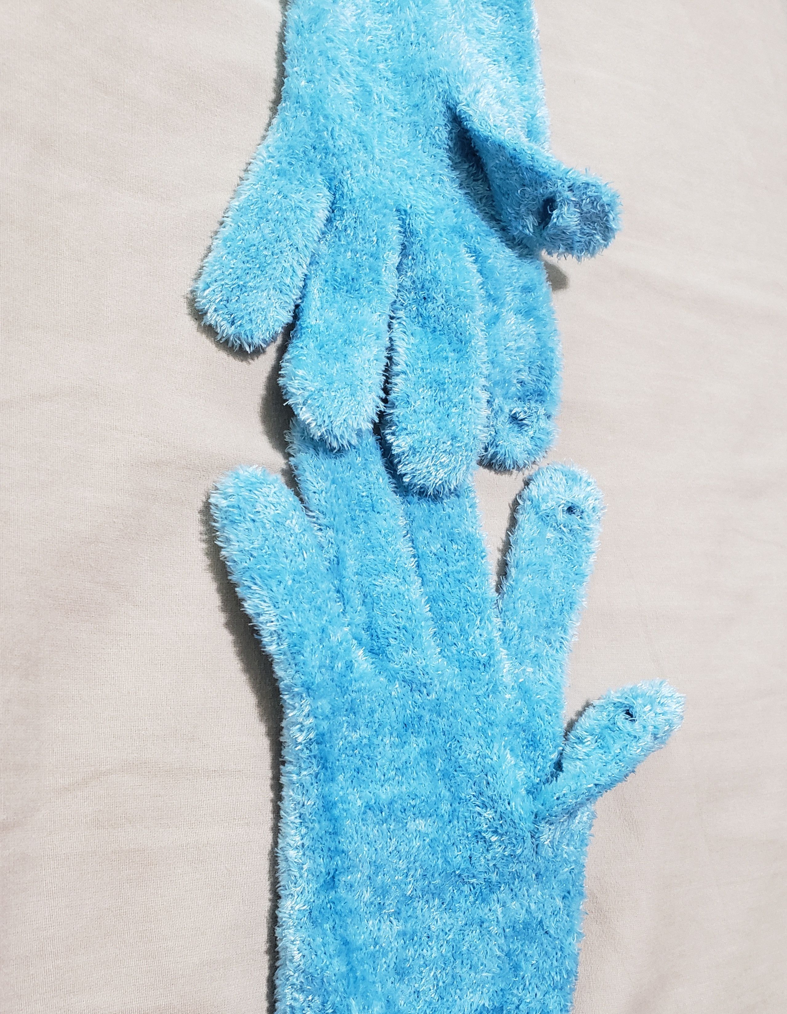 Acne Studios Face Logo Textured Gloves Size ONE SIZE - 6 Thumbnail