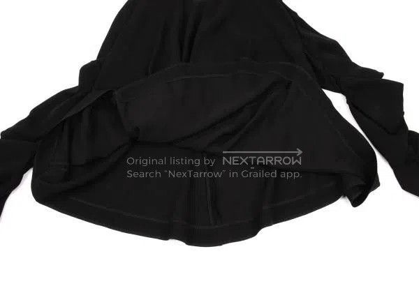 Comme des Garcons Comme des Garcons size M Black vintage design skirt Size 23" - 7 Thumbnail