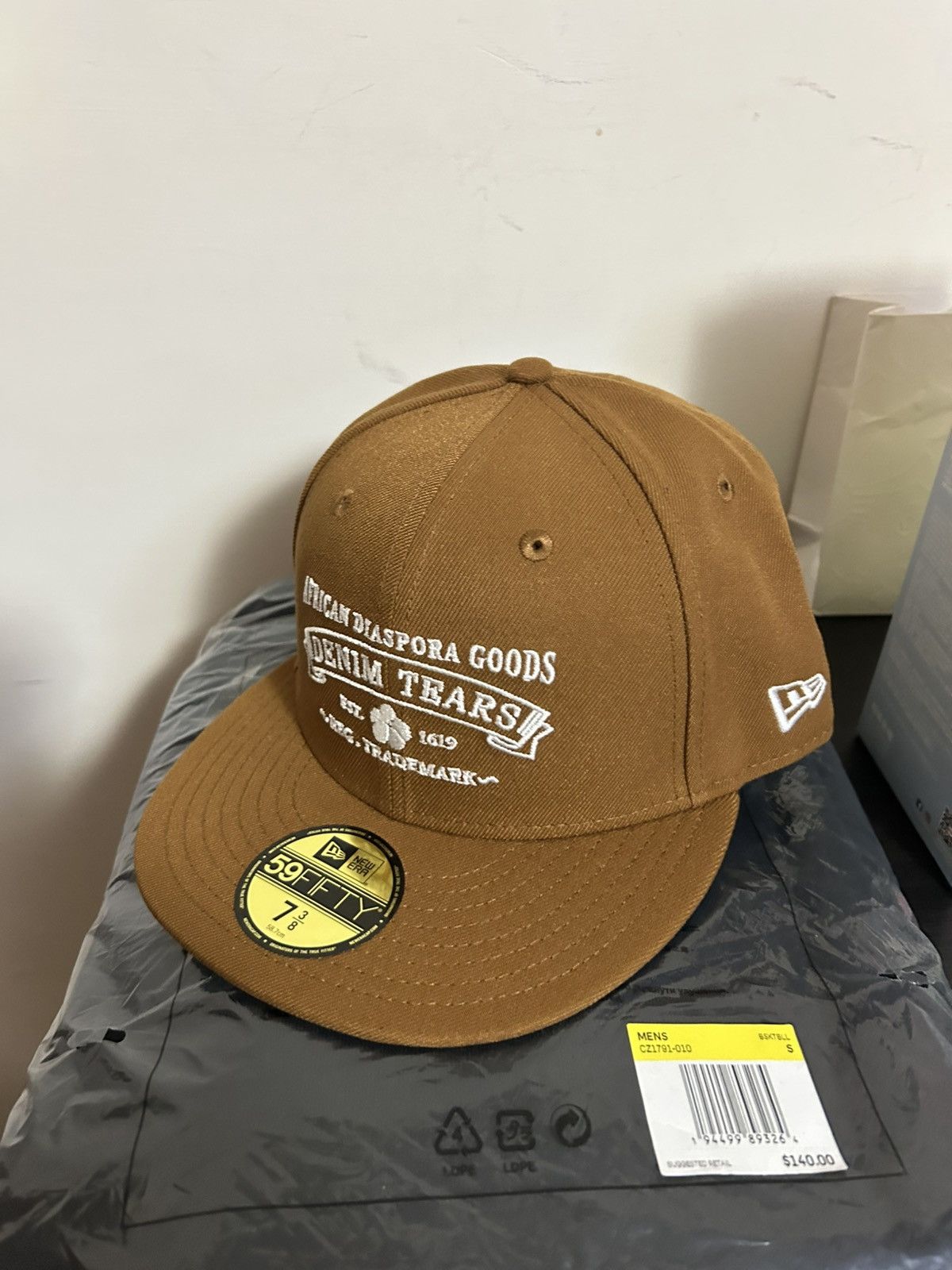 DENIM TEARS Denim Tears x New Era ADG Hat Brown Size ONE SIZE - 3 Thumbnail