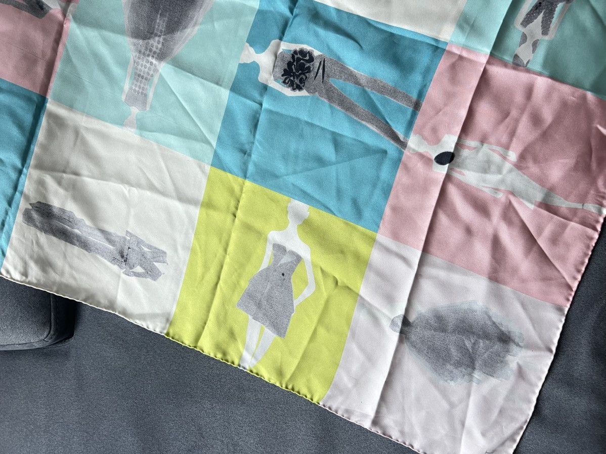 Dior Mats Gustafson Dior Silk Scarf Size ONE SIZE - 8 Thumbnail