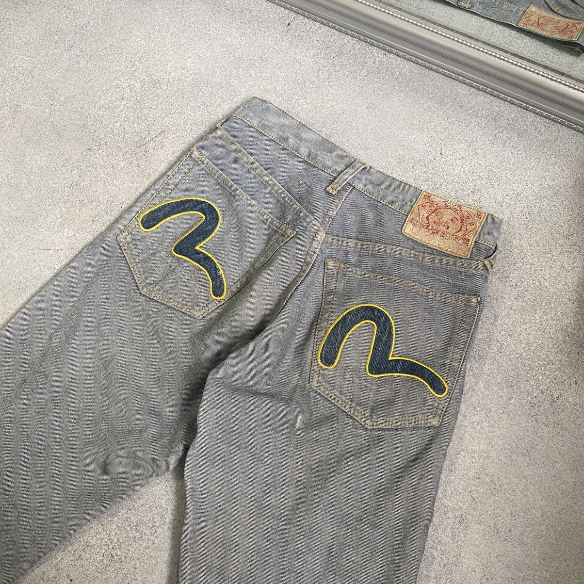 Evisu Vintage Evisu Jeans Embroidered Logo Baggy Y2K Size US 28 / EU 44 - 3 Thumbnail
