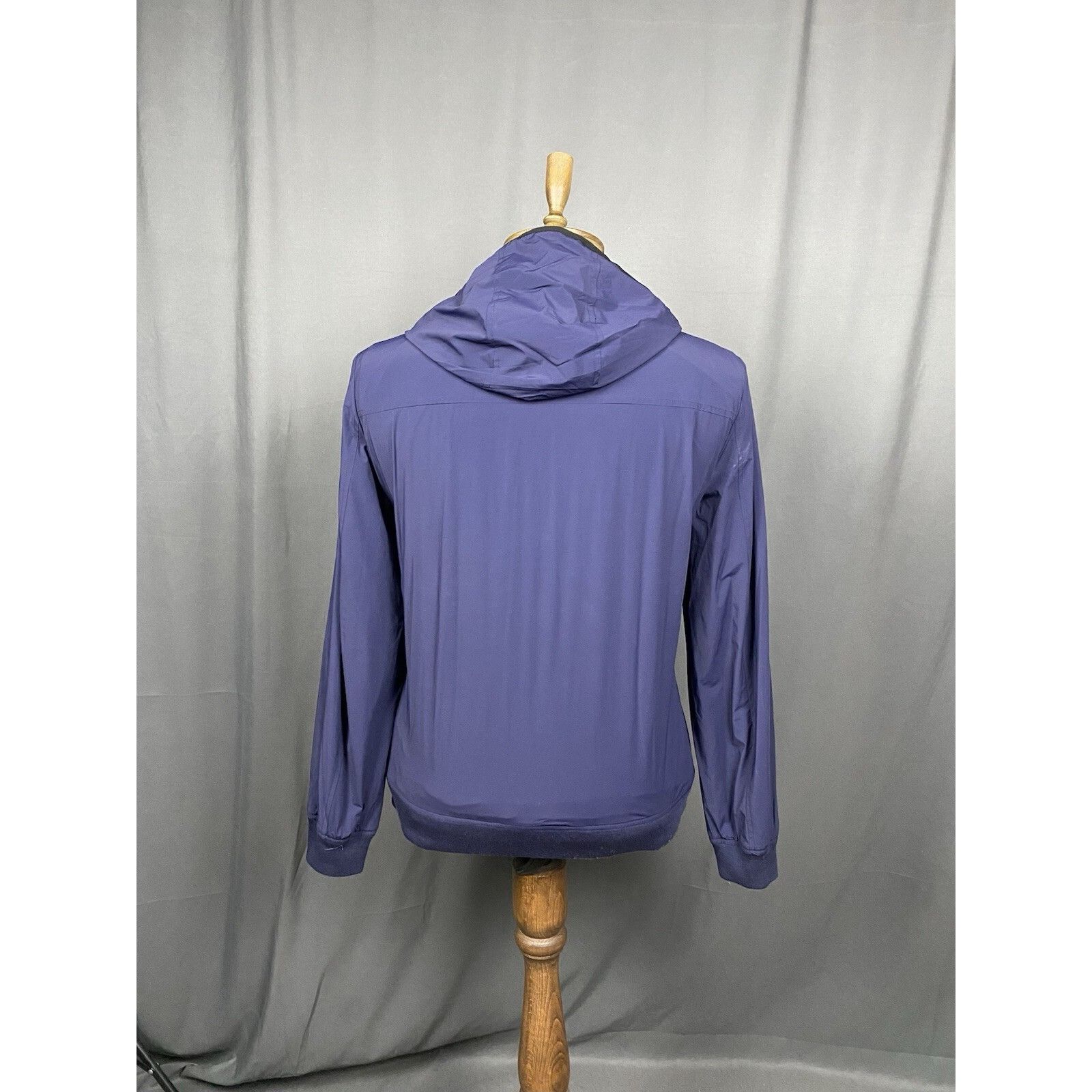 Aquascutum Aquascutum Check Men's Blue Windbreaker Jacket Size L Size US L / EU 52-54 / 3 - 7 Thumbnail