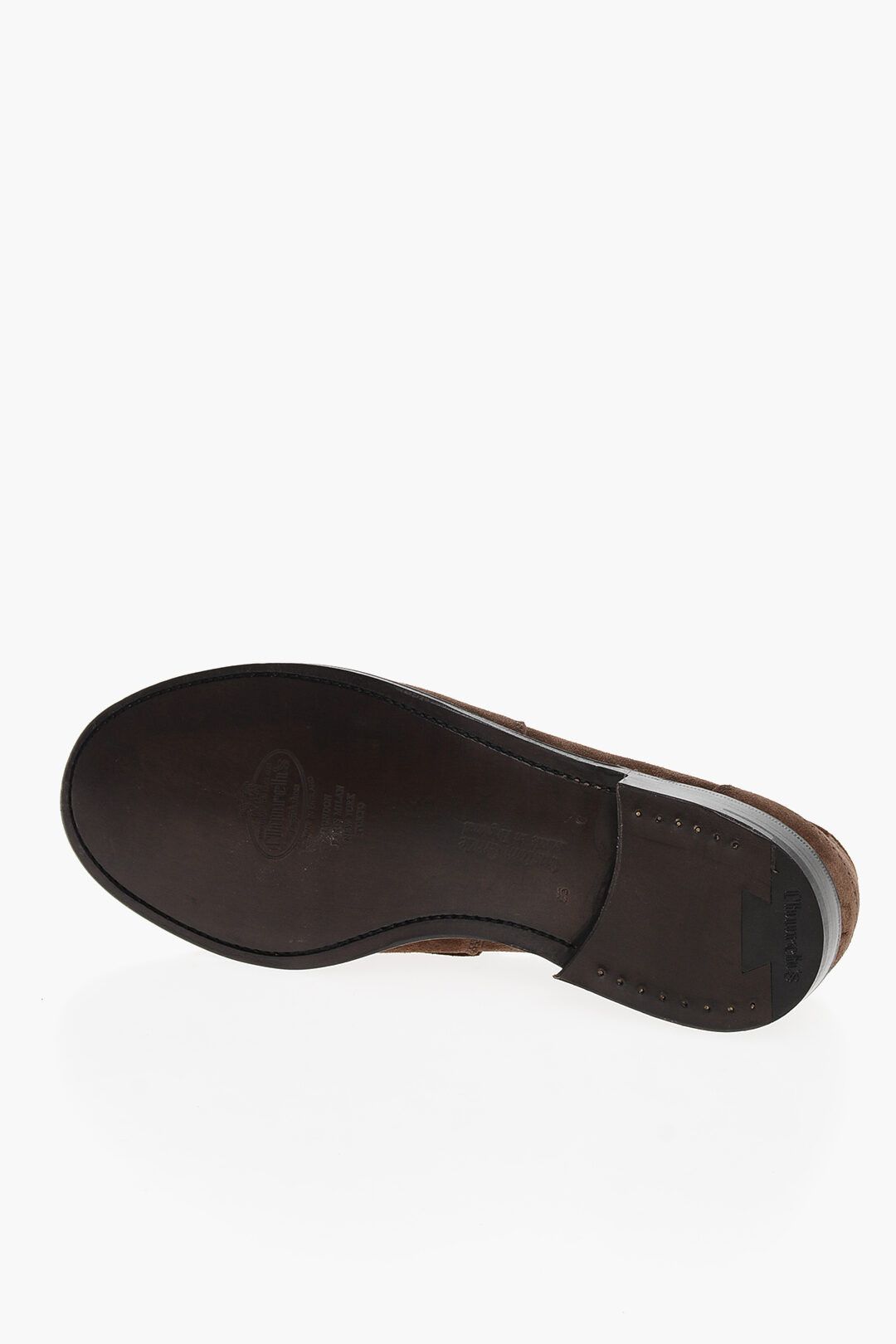 Church's og1mm0325 Suede Leather Loafers in Brown Size US 10.5 / EU 43-44 - 5 Thumbnail