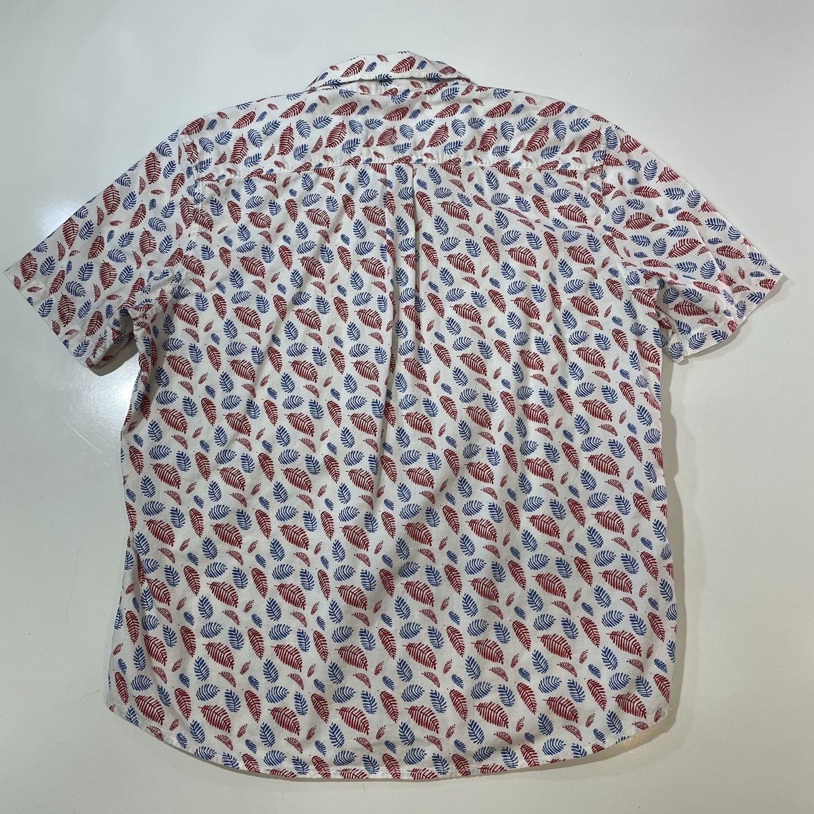 johnnie-O JOHNNIE-O OCEANO PRINTED POLO WHITE Large Leaf Print Size US L / EU 52-54 / 3 - 6 Thumbnail