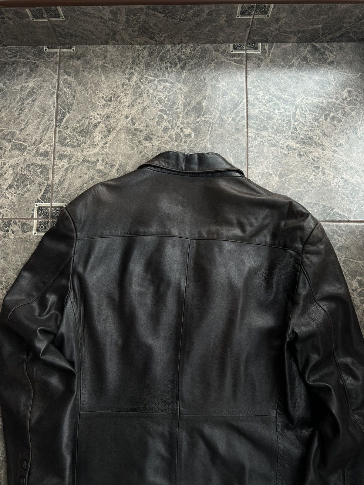 Genuine Leather Vintage Redskins Leather Men’s Coat Jacket 90s Sz L Size US L / EU 52-54 / 3 - 15 Thumbnail