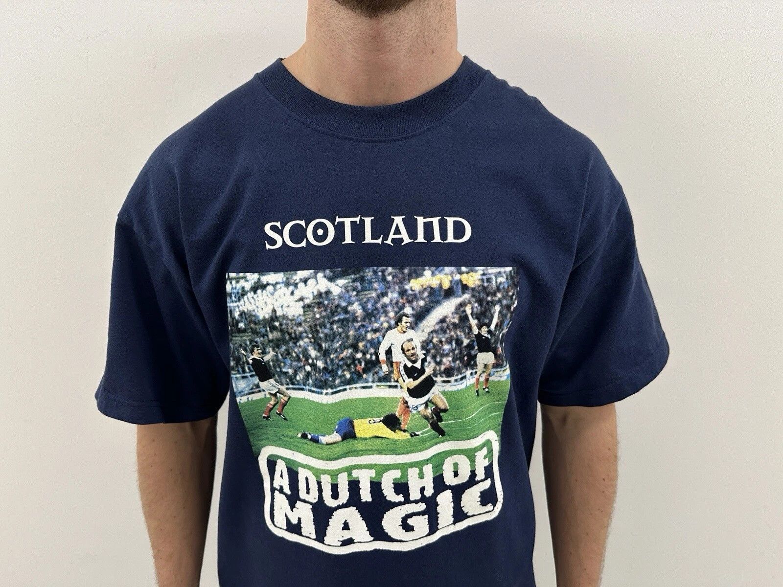 Fruit Of The Loom Vintage 2000 Scotland Netherlands 2003 Shirt Soccer Football Size US L / EU 52-54 / 3 - 5 Thumbnail