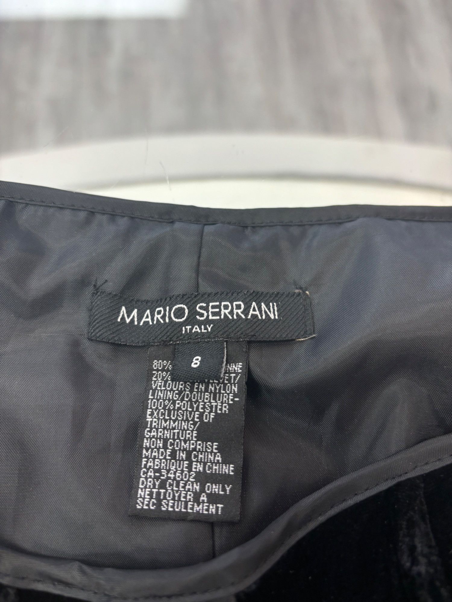 Other 8 Y2k Mario Serrani Velvet Italian Skirt Size 30" / US 8 / IT 44 - 3 Thumbnail