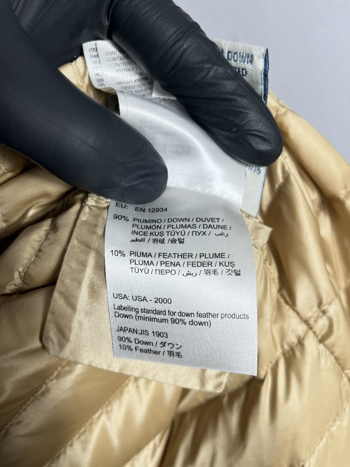 Moncler Moncler Ligneville Giubbotto Womans Down Jacket Zip Black Size L / US 10 / IT 46 - 14 Thumbnail
