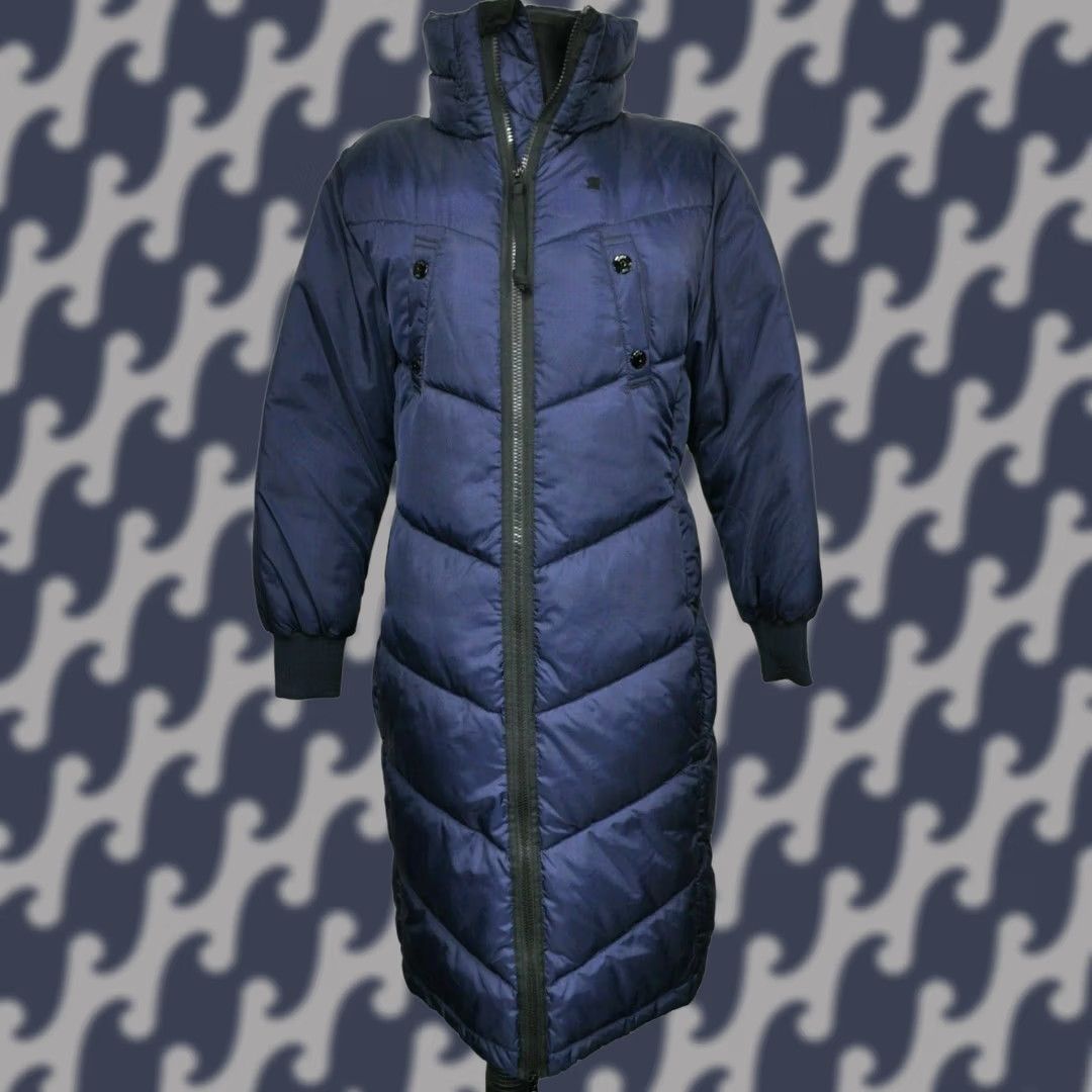 G-Star G-STAR RAW Alaska BF LONG COAT WMN S Blue XS? Size S / US 4 / IT 40 - 1 Thumbnail