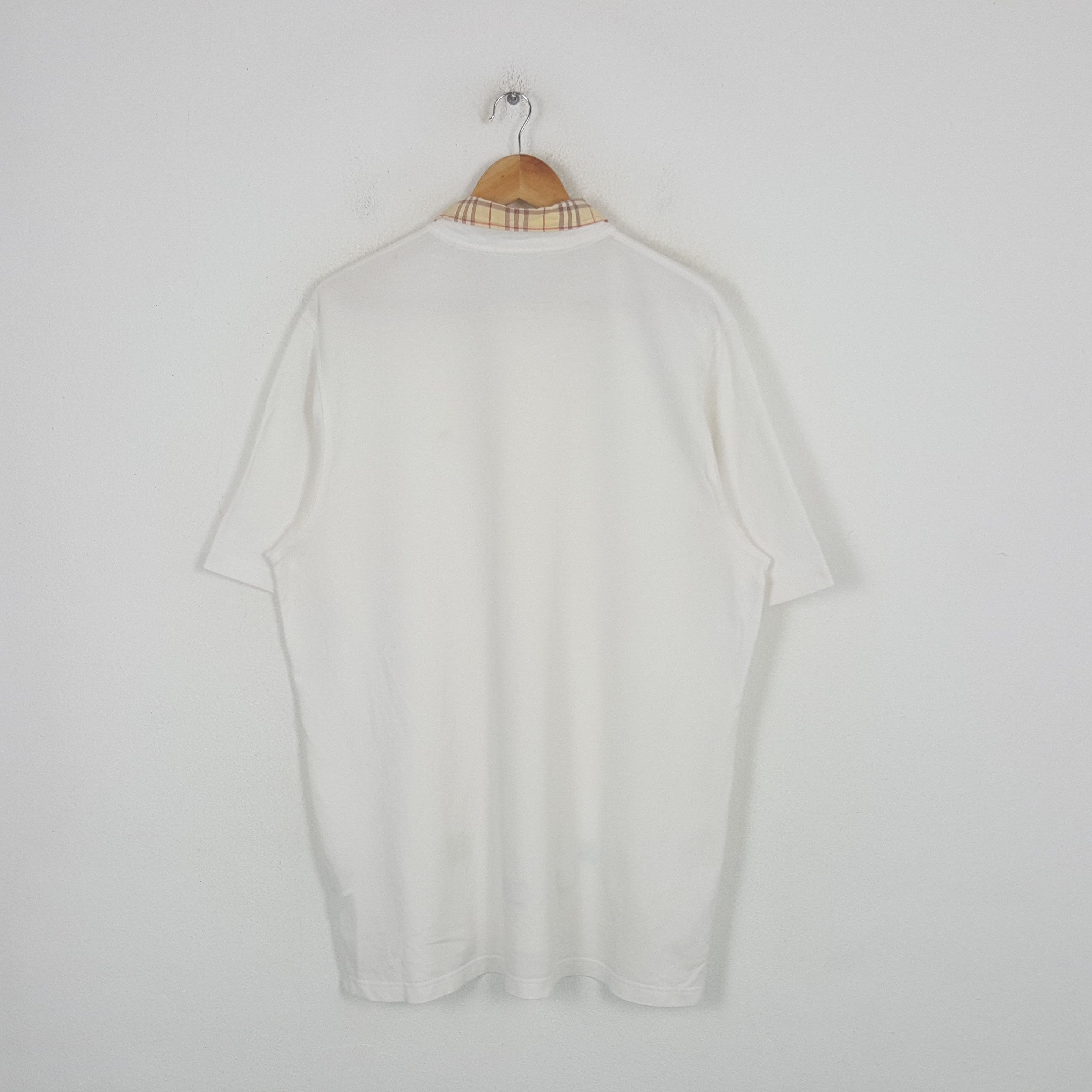 Burberry Vintage Burberry London Nova Check Designer Polos C299N52 Size US XL / EU 56 / 4 - 3 Thumbnail