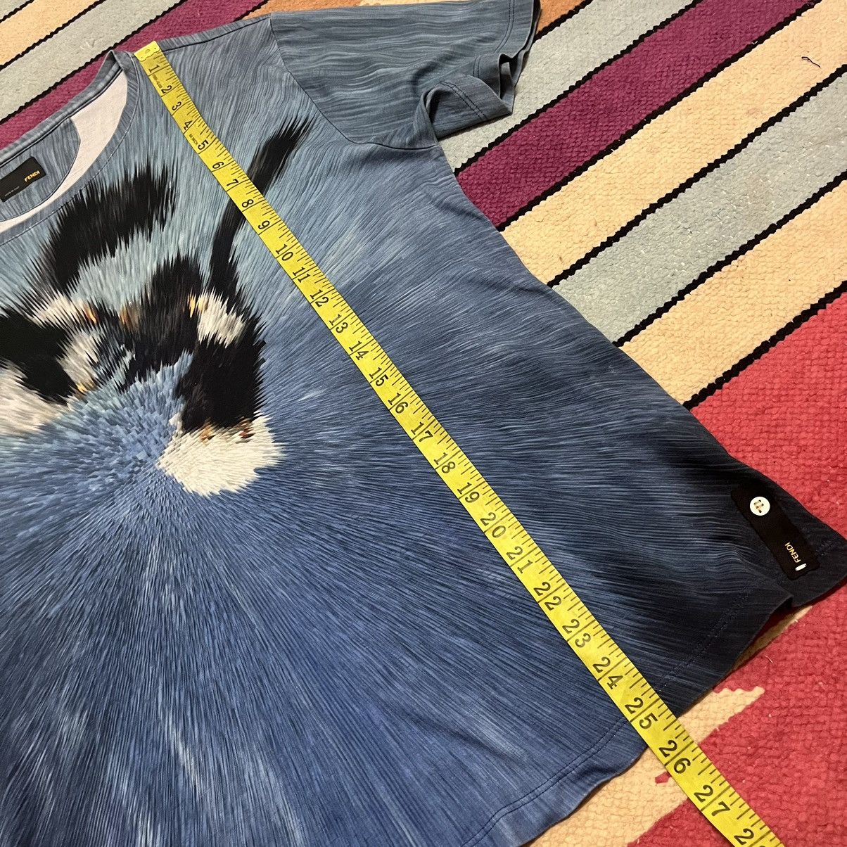 Fendi Authentic Fendi Eagle Motive Cotton Shirt Size XS / US 0-2 / IT 36-38 - 14 Thumbnail