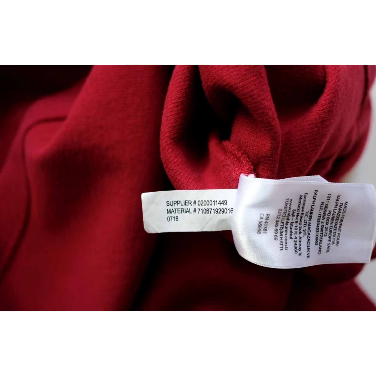 Polo Ralph Lauren VINTAGE Ralph Lauren Polo 1/4 ZIP Sweatshirt Embroidered Red M Men Shirt Size US M / EU 48-50 / 2 - 5 Thumbnail