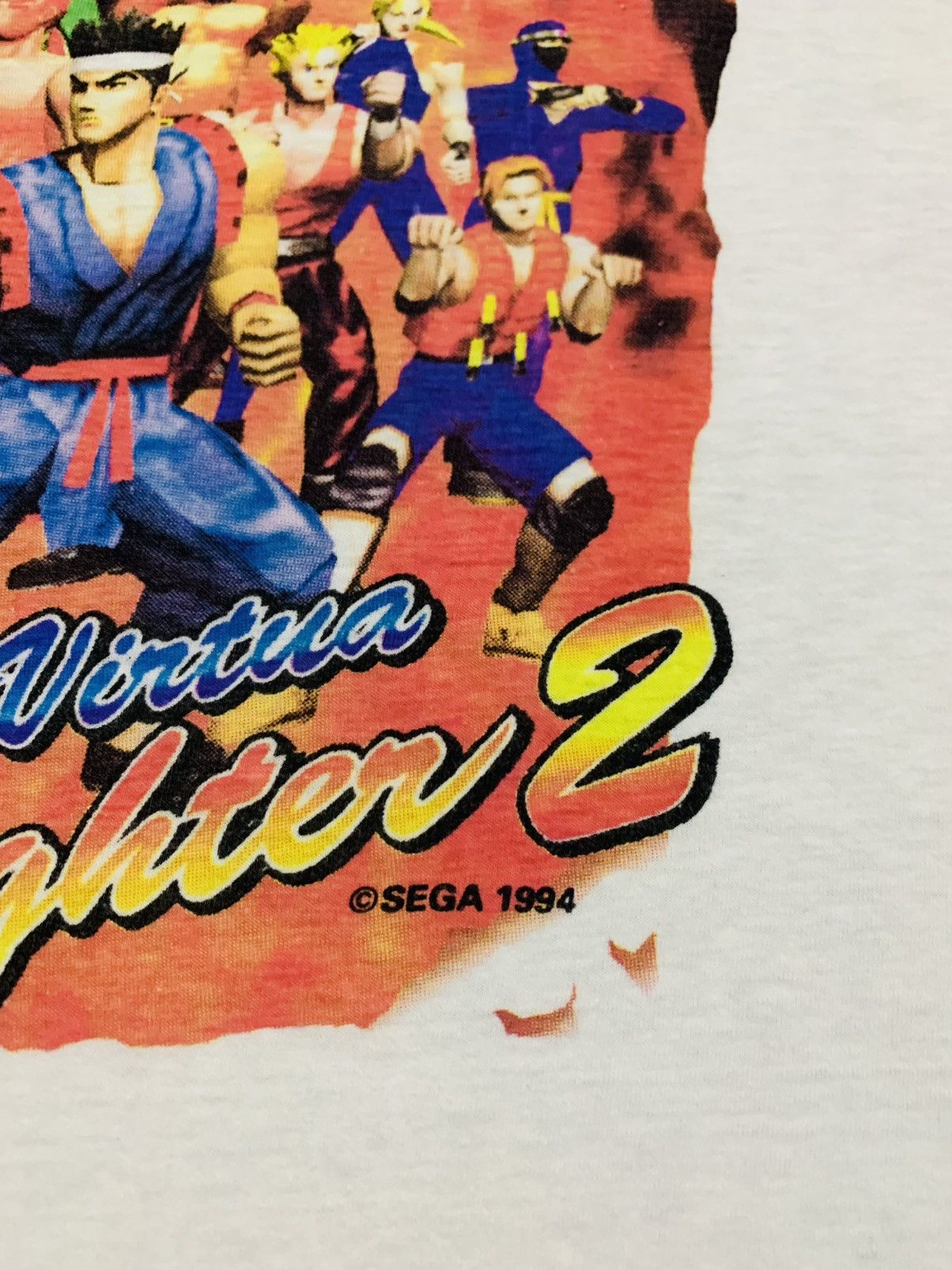 Japanese Brand LAST DROP#Vintage 90’s Virtua Fighter 2 Made In Japan Size US L / EU 52-54 / 3 - 7 Thumbnail