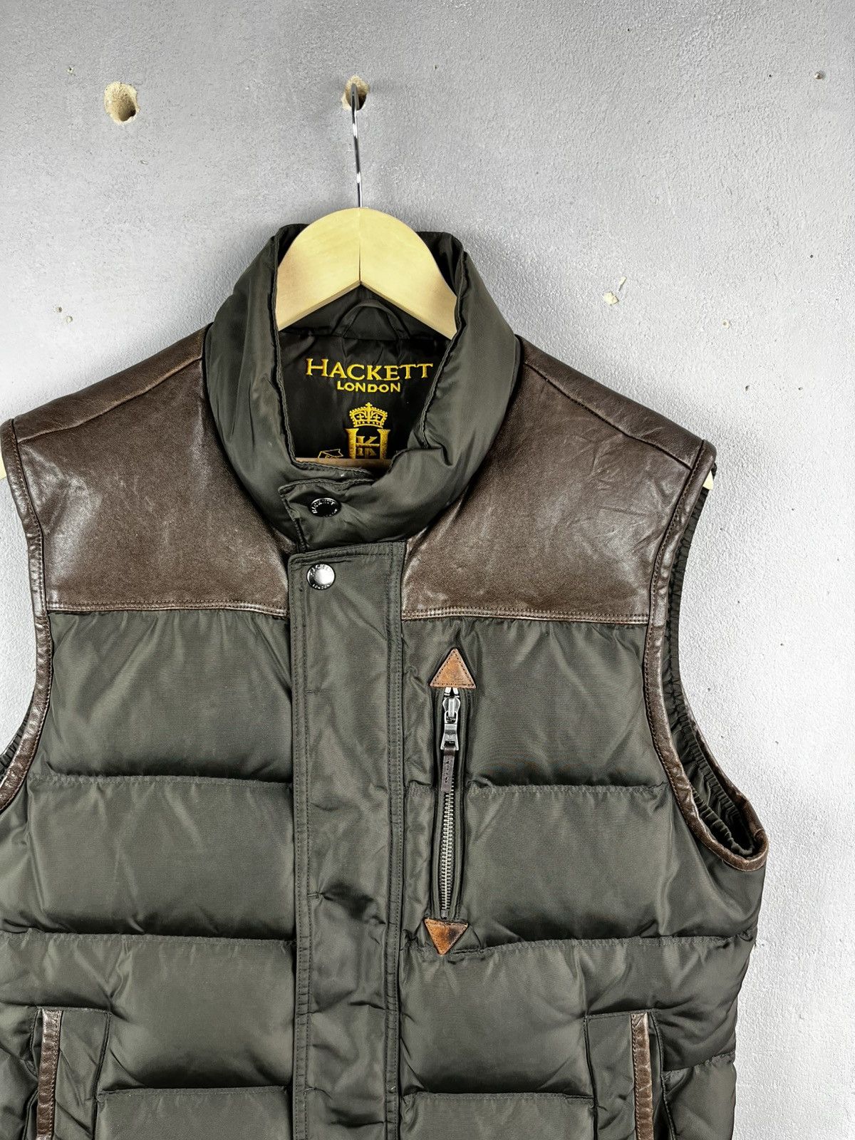 Hackett Hackett london leather vest jacket Size US M / EU 48-50 / 2 - 5 Thumbnail