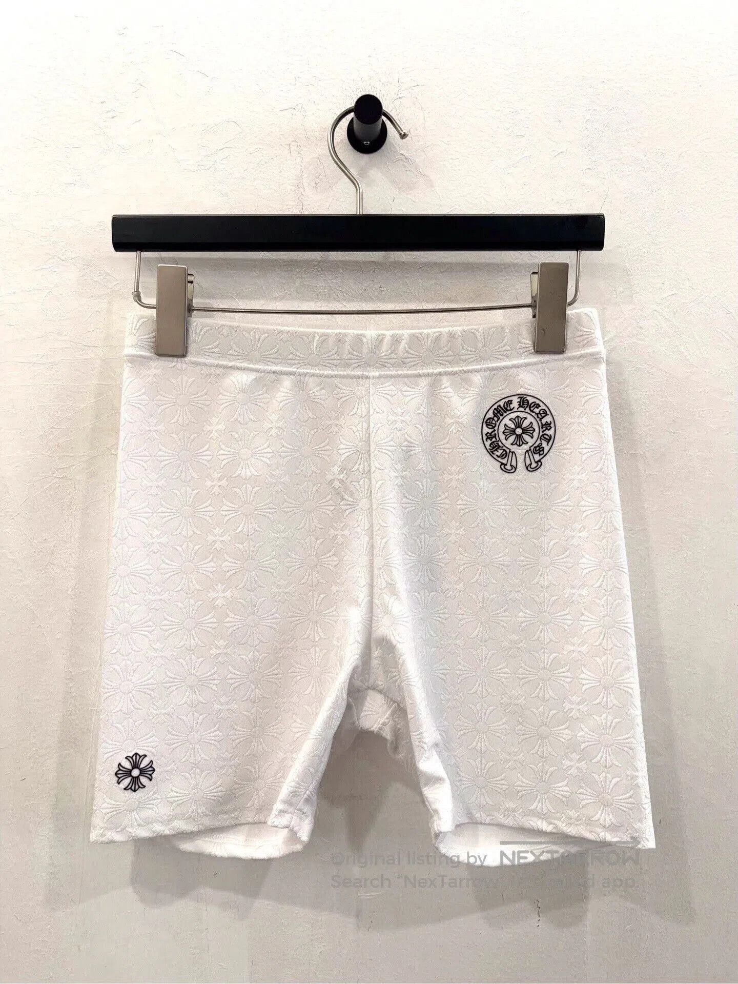 Chrome Hearts Chrome Hearts White Cross Logo Women's Shorts. Size 24" / US 00 / IT 34 - 1 Thumbnail
