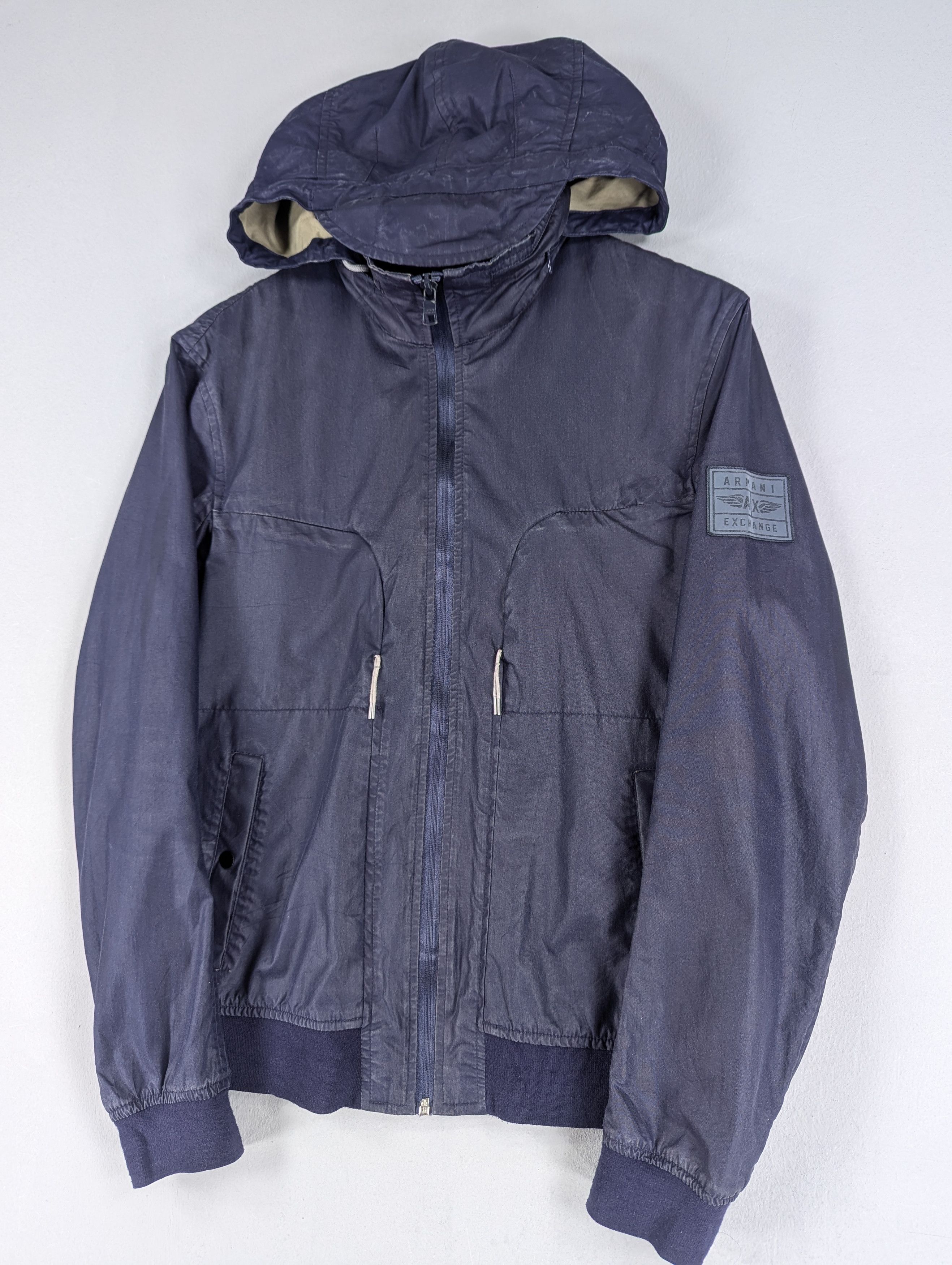 Armani Exchange Armani Exchange Double Pocket Hoodie Zipper Jacket Size US S / EU 44-46 / 1 - 2 Thumbnail