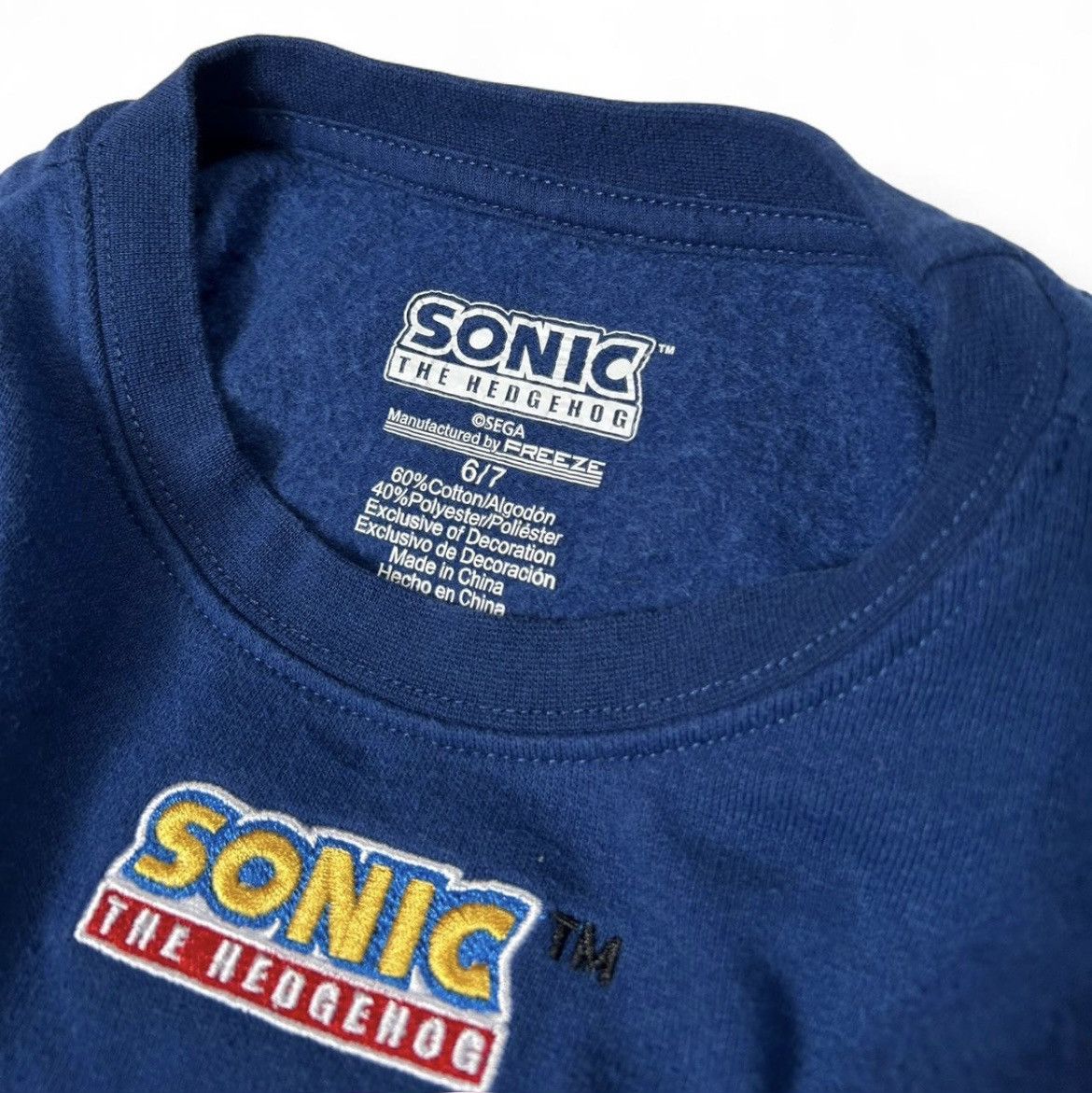 Other Sega - (XS) Youth Sonic the Hedgehog Christmas Sweater Size US XS / EU 42 / 0 - 3 Thumbnail