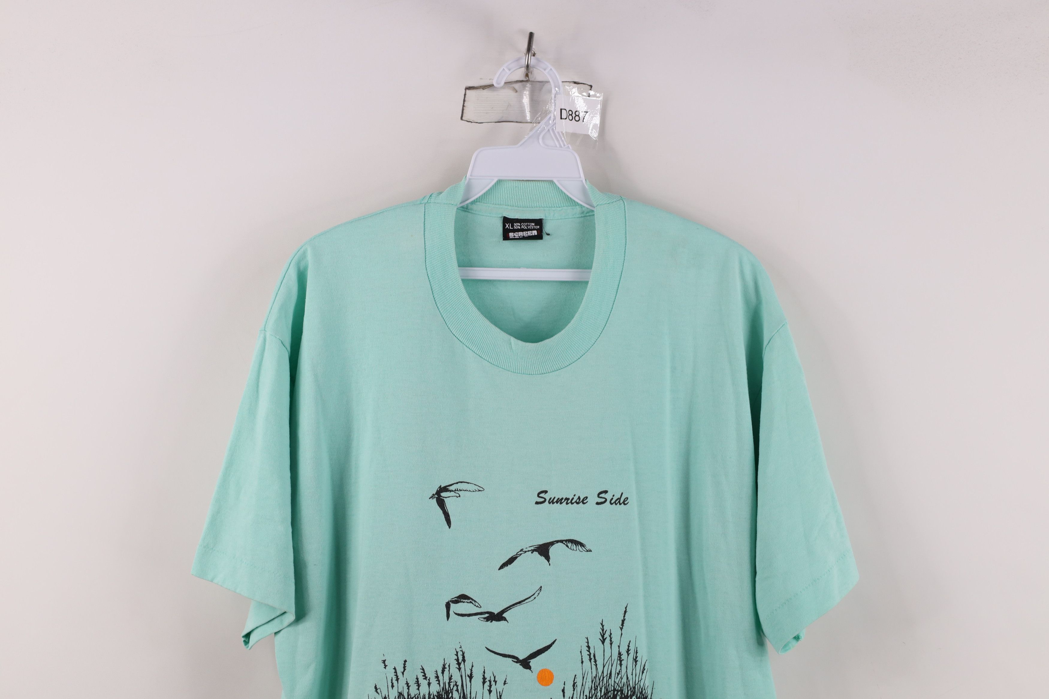 Vintage Vintage 90s Streetwear Sunrise Alpena Michigan T-Shirt USA Size US XL / EU 56 / 4 - 2 Thumbnail