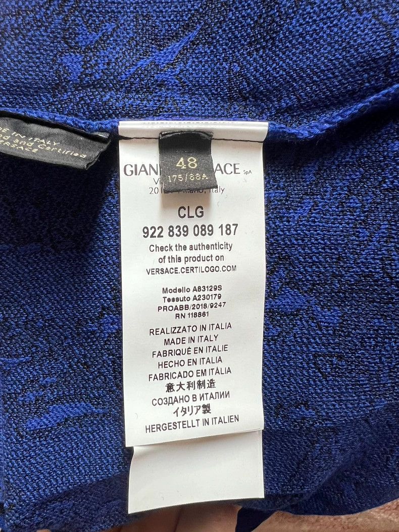Other Versace Medusa knitted sweater wool jacket Size M / US 6-8 / IT 42-44 - 6 Thumbnail