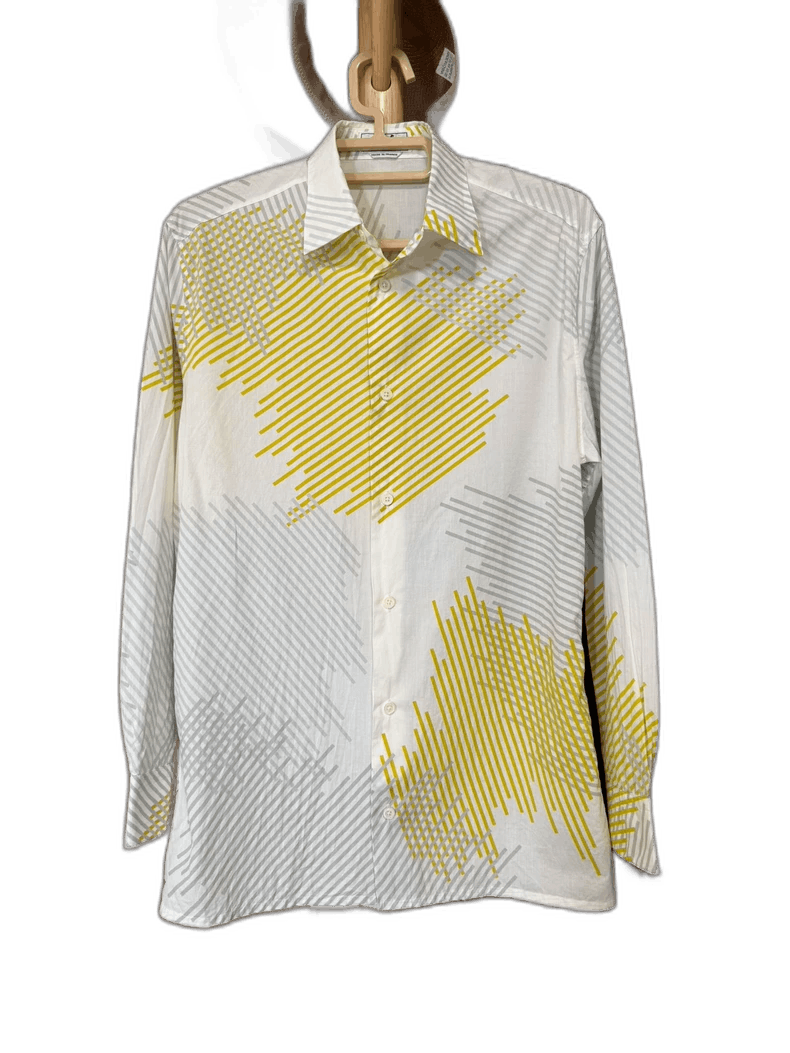Hermes Hermes Shirt with Unique Artful Design Size US M / EU 48-50 / 2 - 1 Thumbnail