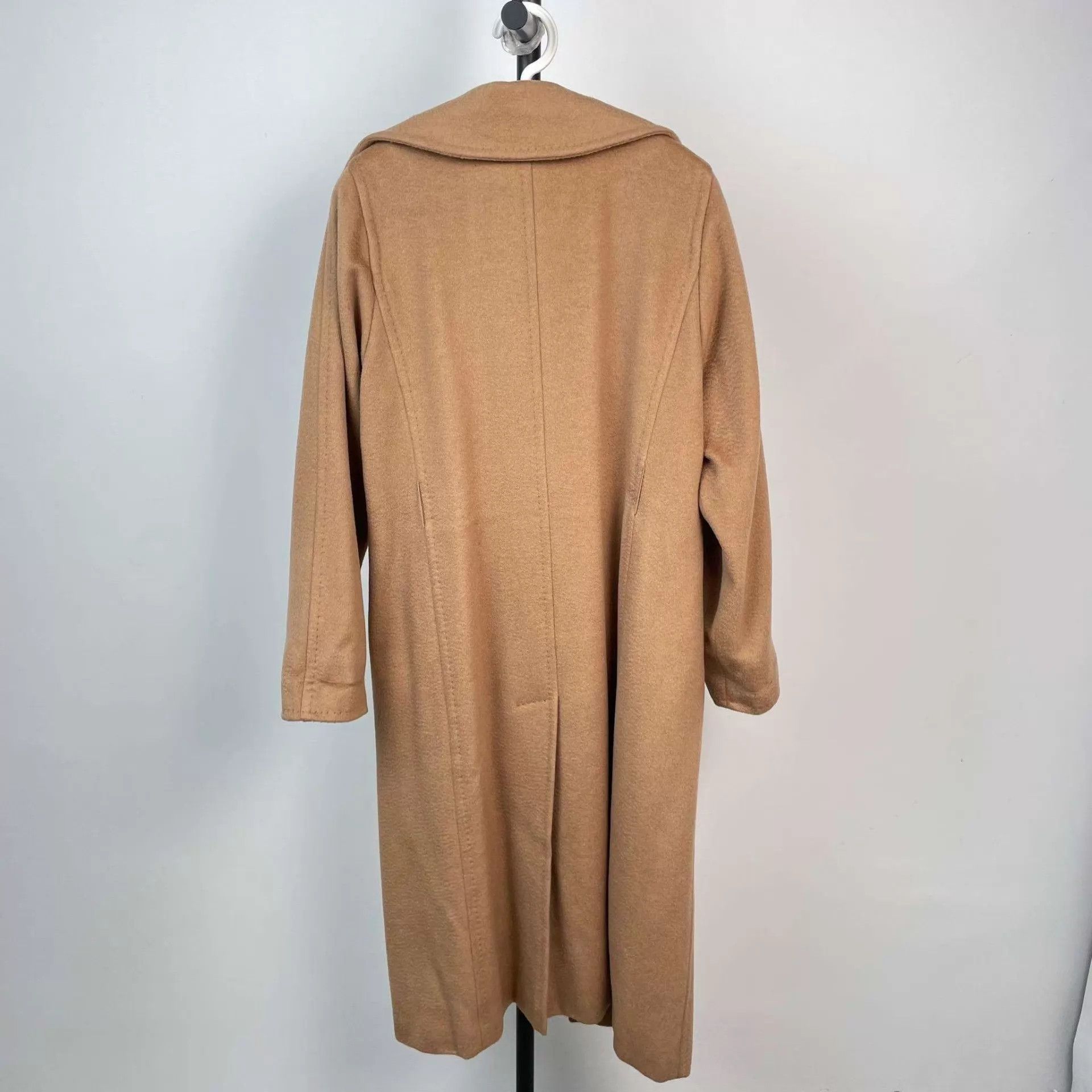 Max Mara MaxMara Camel Overcoat 95 New Size S / US 4 / IT 40 - 2 Thumbnail