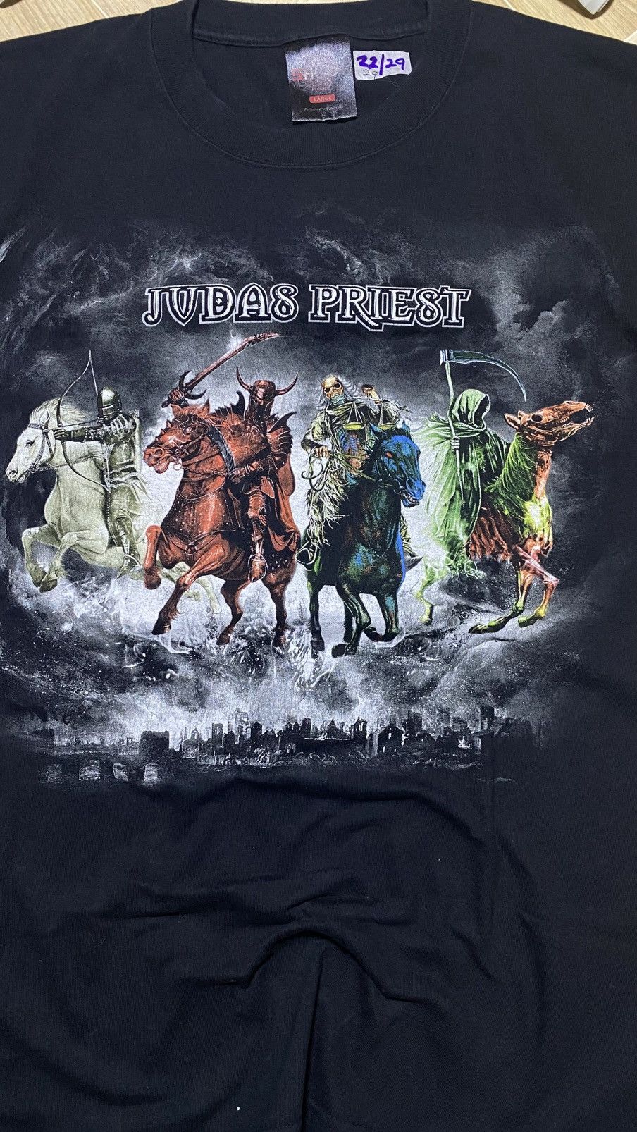 Band Tees Judas Priest - Nostradamus Band Tee Size US XL / EU 56 / 4 - 3 Thumbnail