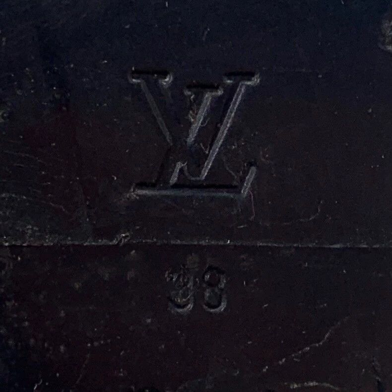 Louis Vuitton Louis Vuitton Black logo embossed lace-up Doc Martens boot Size US 7.5 / IT 37.5 - 7 Thumbnail