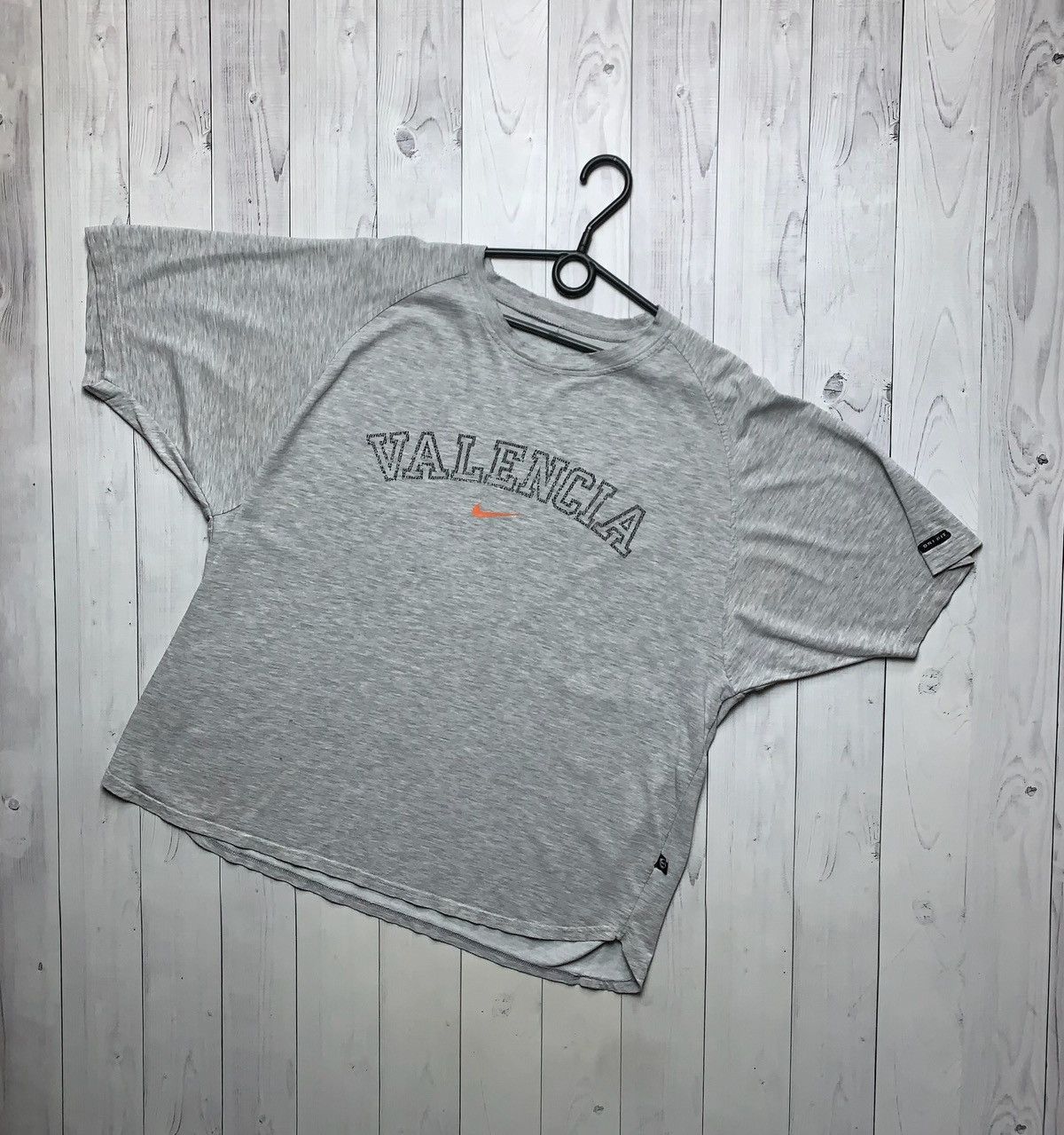 Nike × Vintage Vintage Nike Valencia tee very rare logo size L-XL distress Size US L / EU 52-54 / 3 - 1 Thumbnail