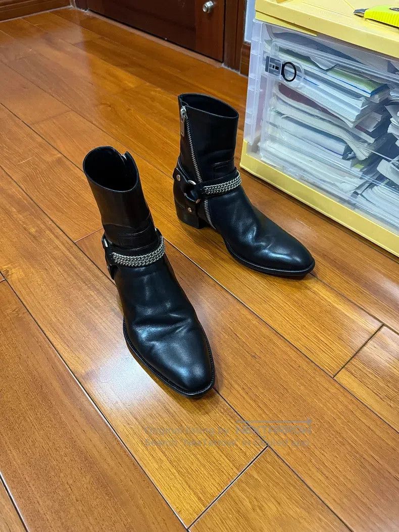 Saint Laurent Paris Saint Laurent Paris Classic Boots Size US 7 / EU 40 - 5 Thumbnail