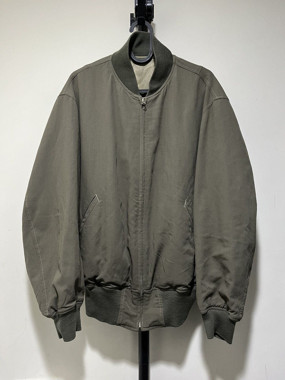 Y's × Y's for Men × Yohji Yamamoto Yohji Yamamoto Bomber Jacket Size US XL / EU 56 / 4 - 1 Thumbnail