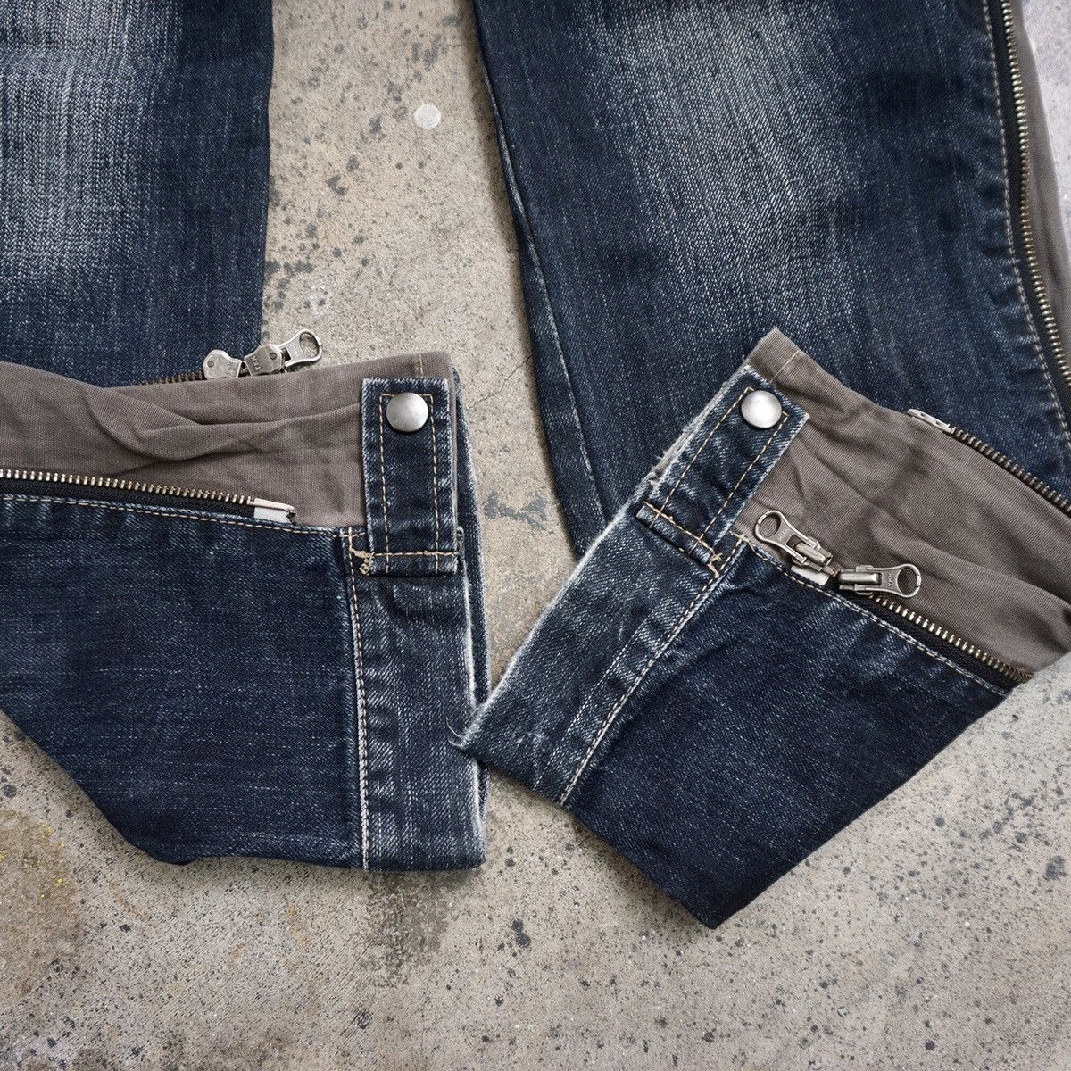PPFM PPFM multi zipper Jeans Size US 32 / EU 48 - 9 Thumbnail