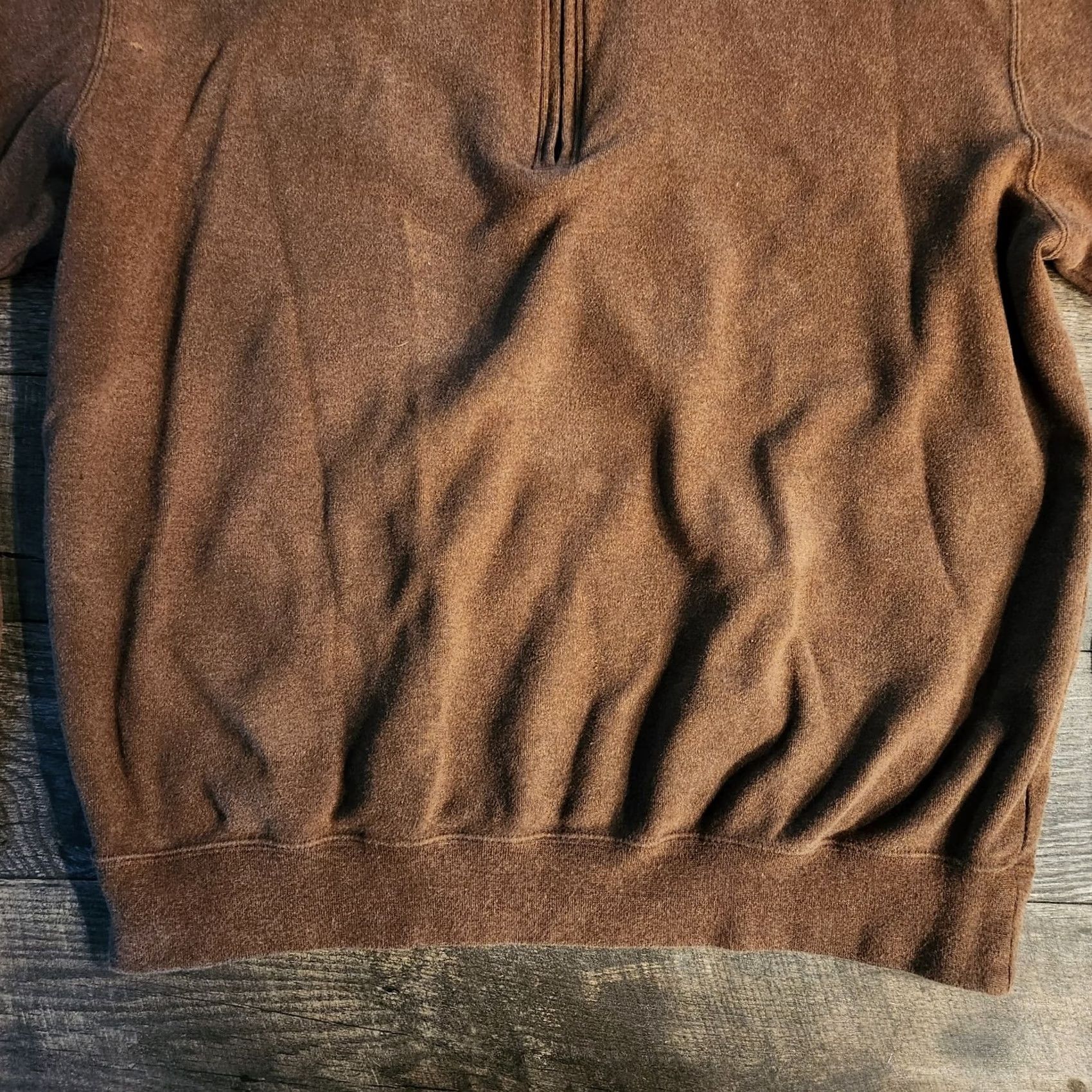 Peter Millar Peter Millar Shirt Mens M Brown Wendy Tour Golf Zip Sweatshirt Pullover Cotton Size US M / EU 48-50 / 2 - 4 Thumbnail