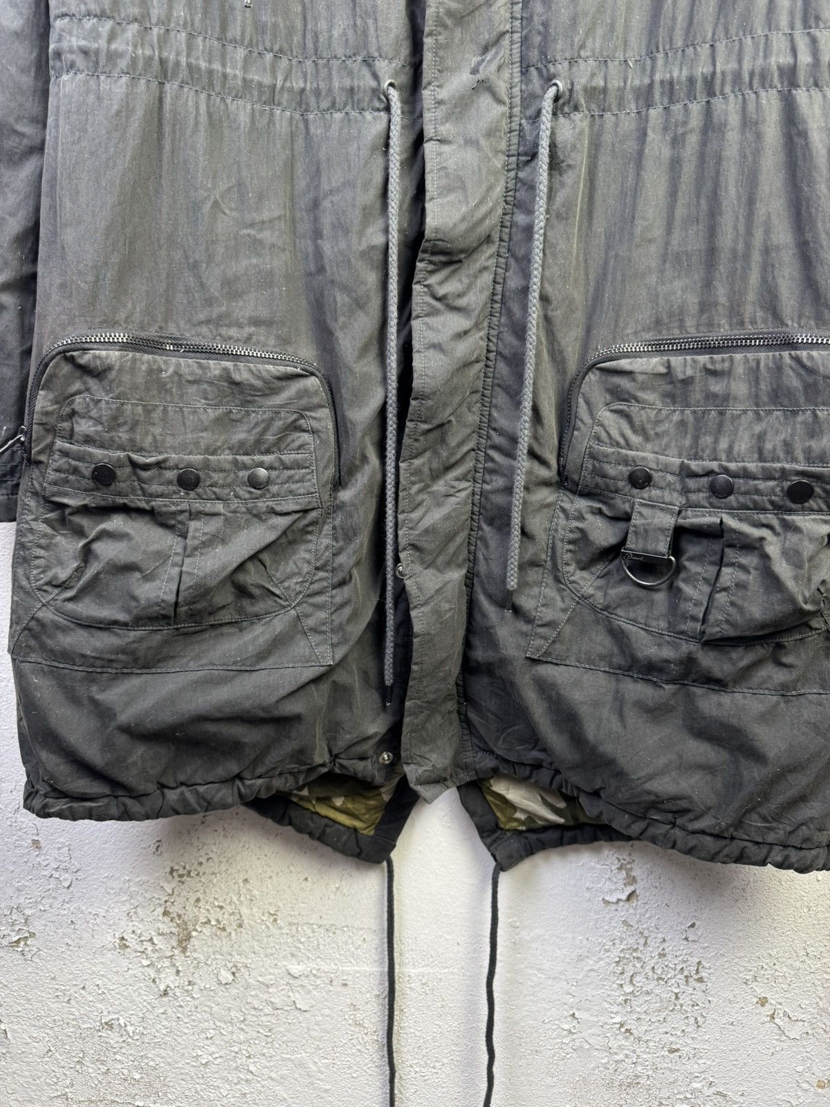 Diesel Diesel Female Parka Camo Jacket Size XL / US 12-14 / IT 48-50 - 3 Thumbnail