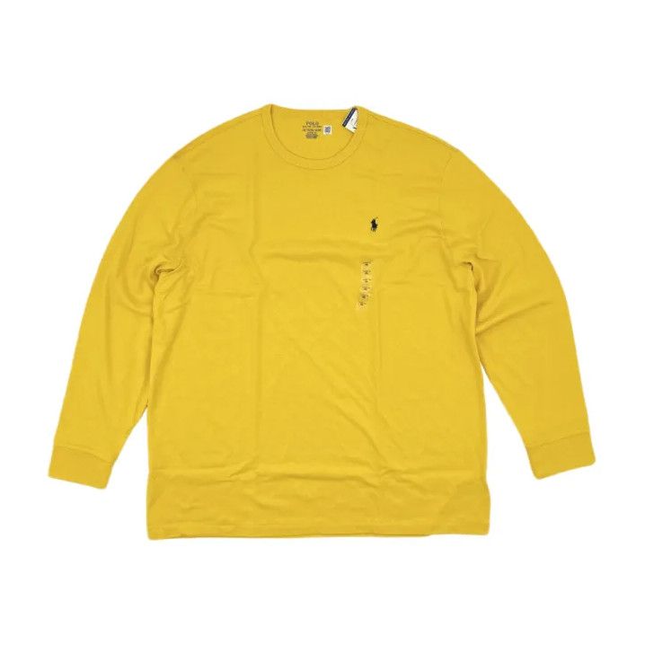 Polo Ralph Lauren Polo Ralph Lauren Solid Logo Embroidered Long-Sleeve T-Shirt Size US M / EU 48-50 / 2 - 1 Thumbnail
