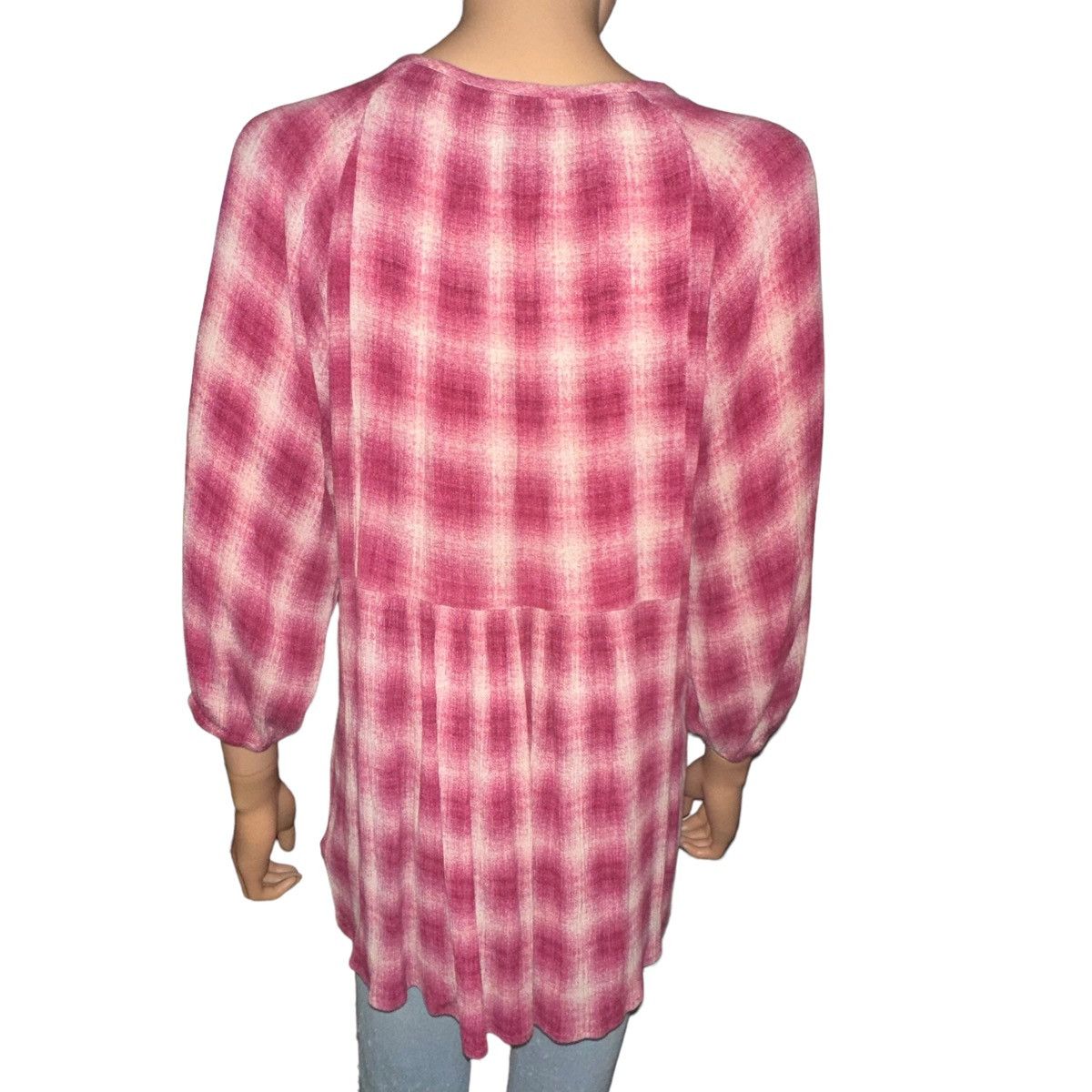 Anthropologie Anthropologie Maeve plaid peplum top Size M / US 6-8 / IT 42-44 - 7 Thumbnail