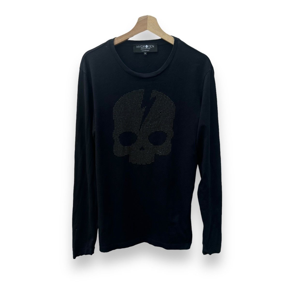 HYDROGEN Spike skull tee Size US S / EU 44-46 / 1 - 1 Thumbnail