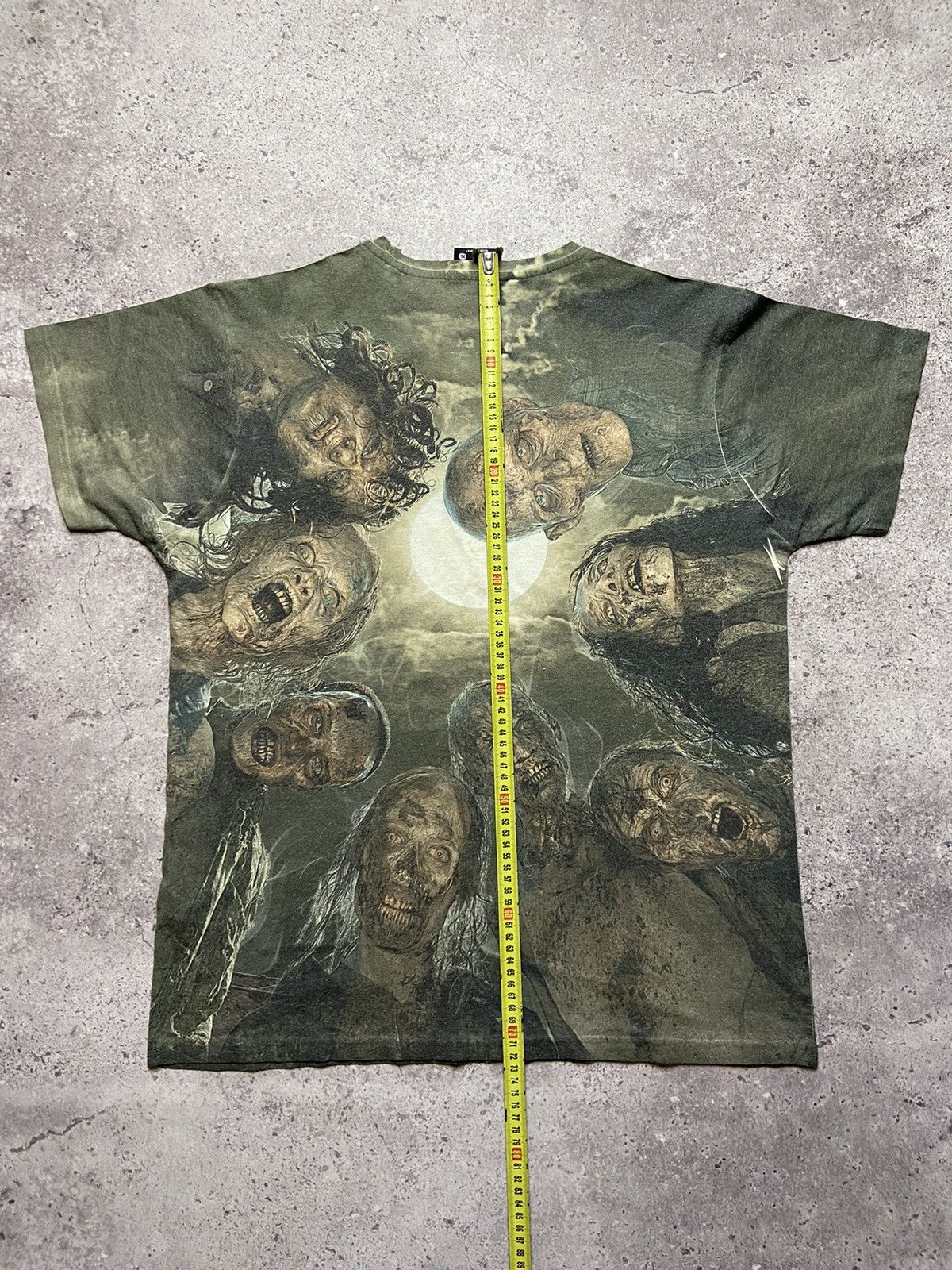 Vintage Vintage The Walking Dead AMC 2015 Promo Print T-Shirt Tee Size US XL / EU 56 / 4 - 3 Thumbnail