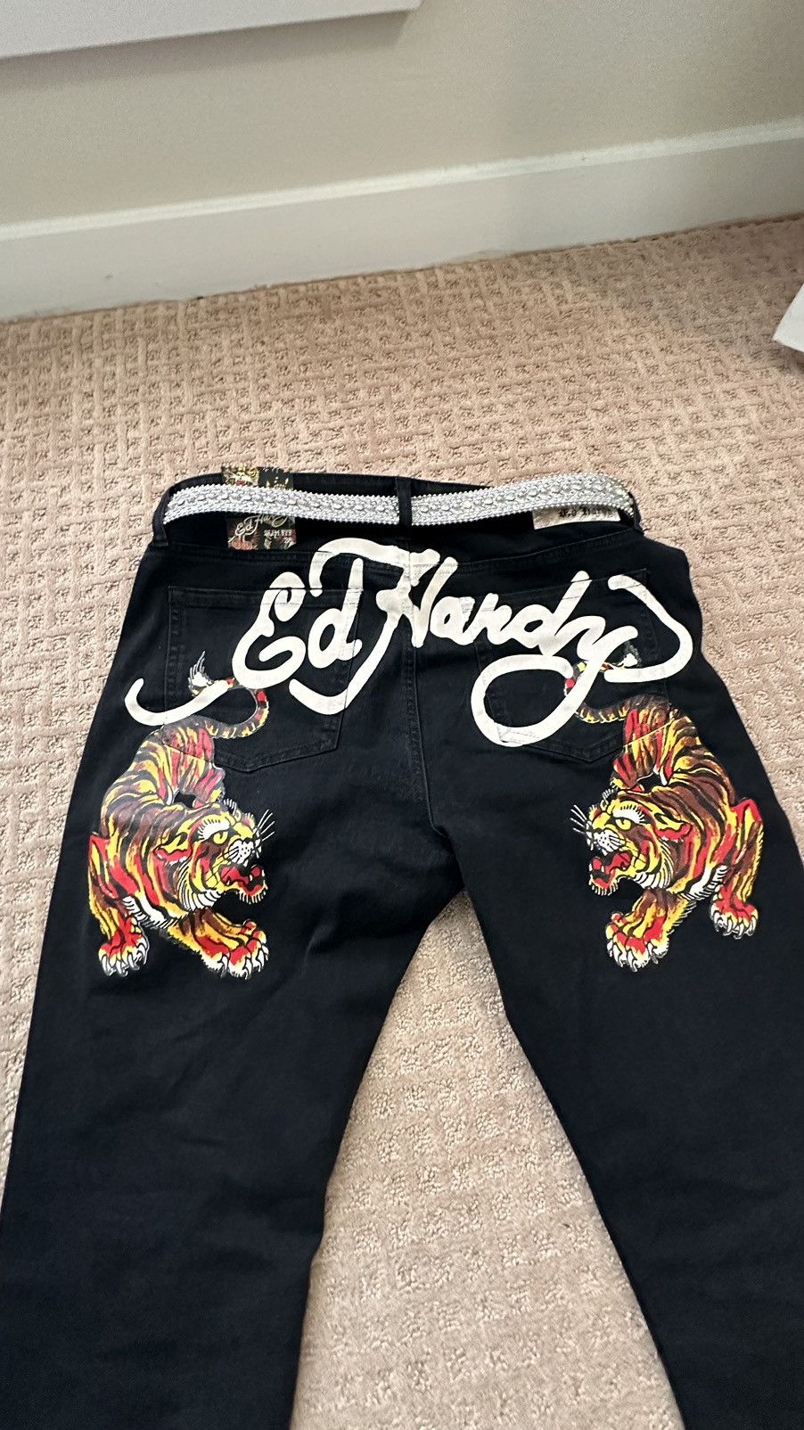 Ed Hardy Ed hardy tiger big logo Grail Size US 42 / EU 58 - 3 Thumbnail