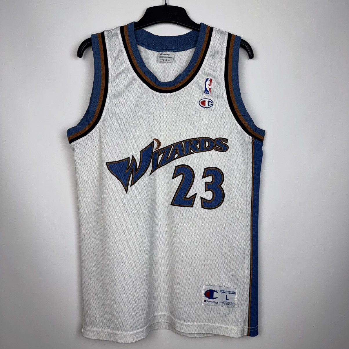 Champion Washington Wizards Basketball Shirt Jersey NBA Jordan Size US L / EU 52-54 / 3 - 1 Thumbnail