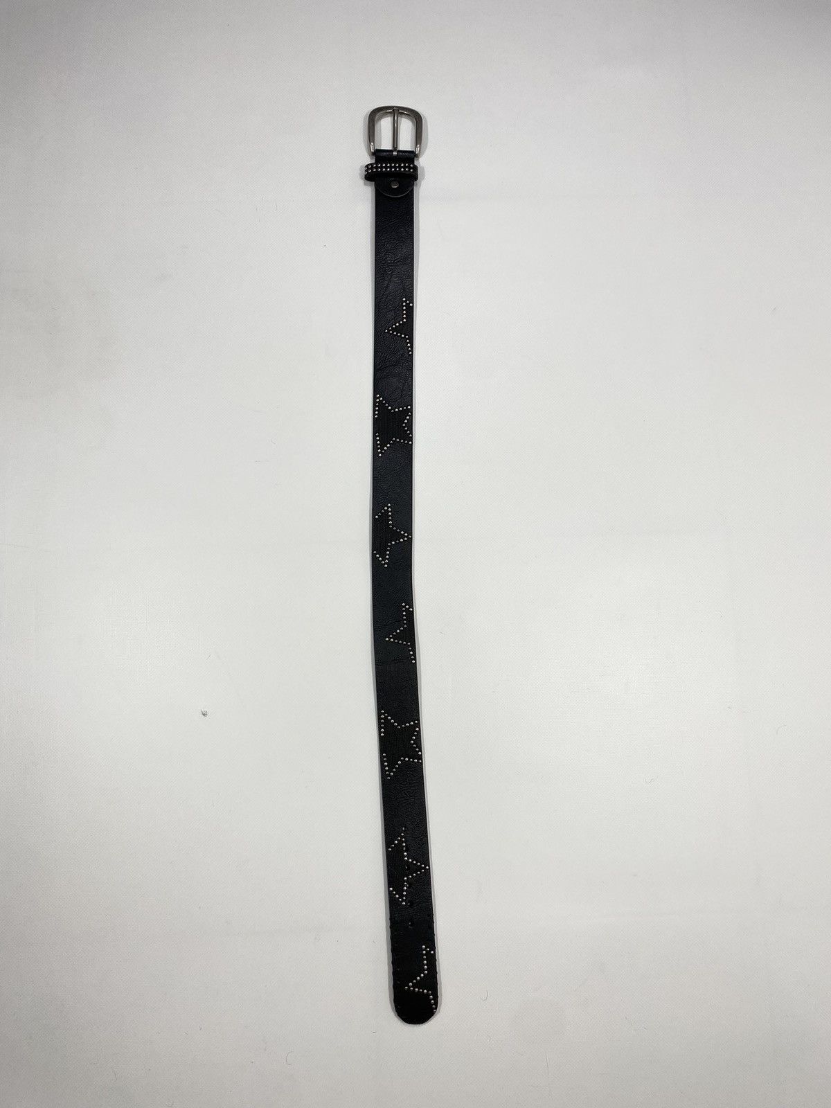 Vintage 🔥LASTDROP🔥 Y2K Avant Garde Stars Studded Opium Leather Belt Size ONE SIZE - 5 Thumbnail